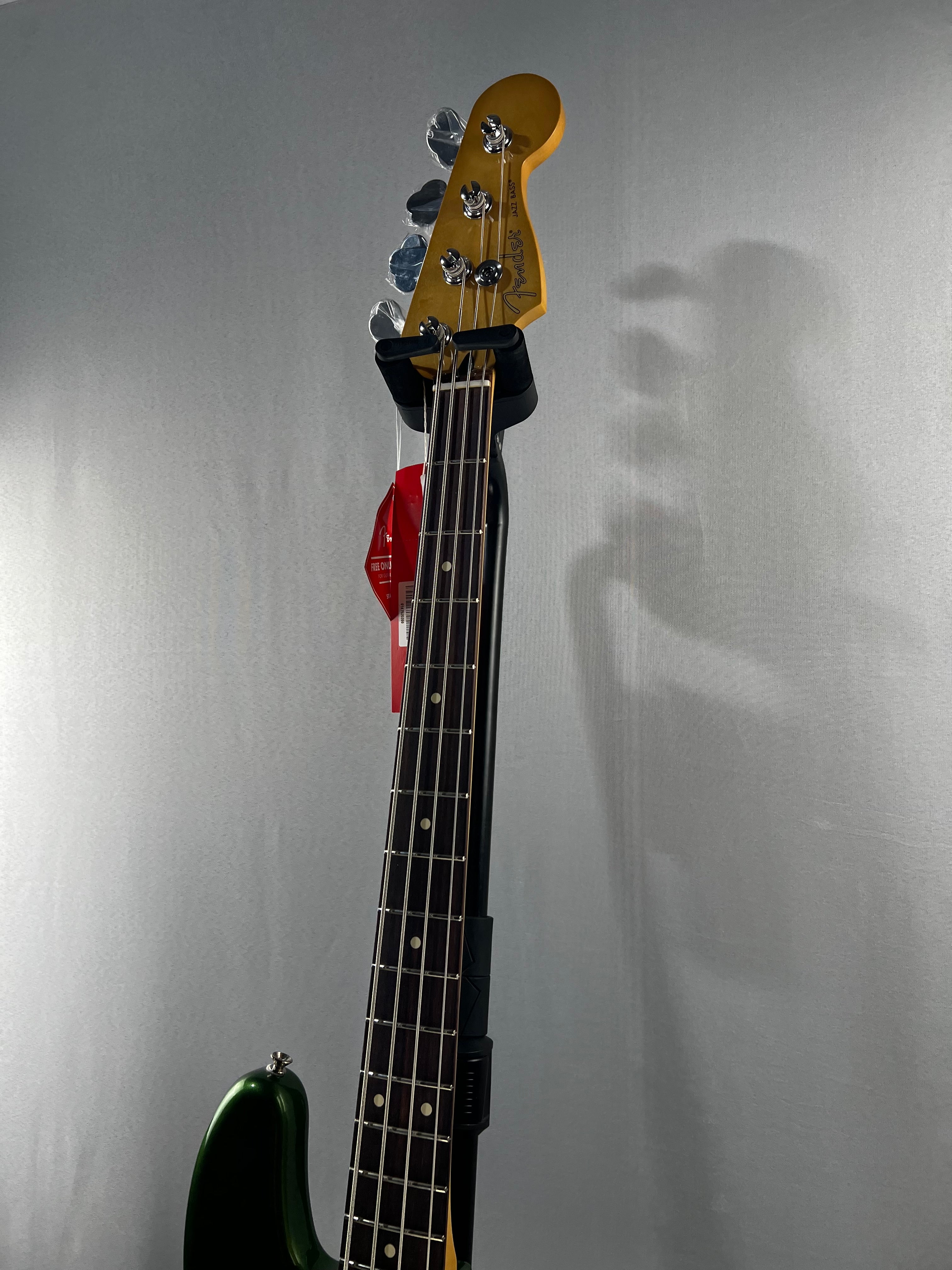 Player II Modified Active Jazz Bass - Harvest Green Metallic, Rosewood Fingerboard #730