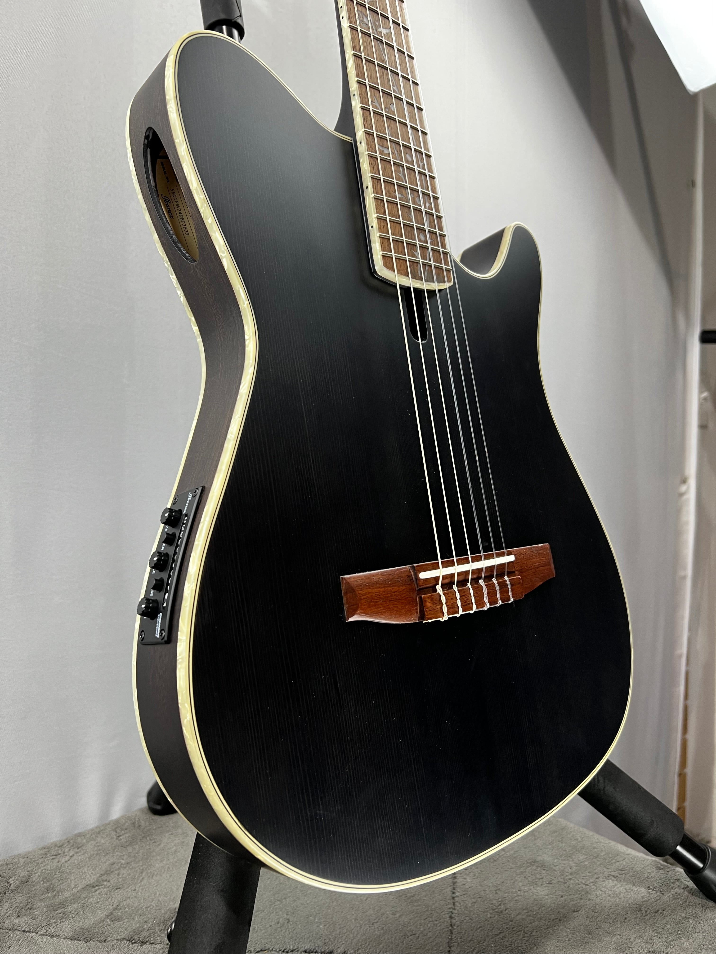 TOD10N Tim Henson Signature Nylon Acoustic-electric Guitar - Black #629 GET PLEK'D!