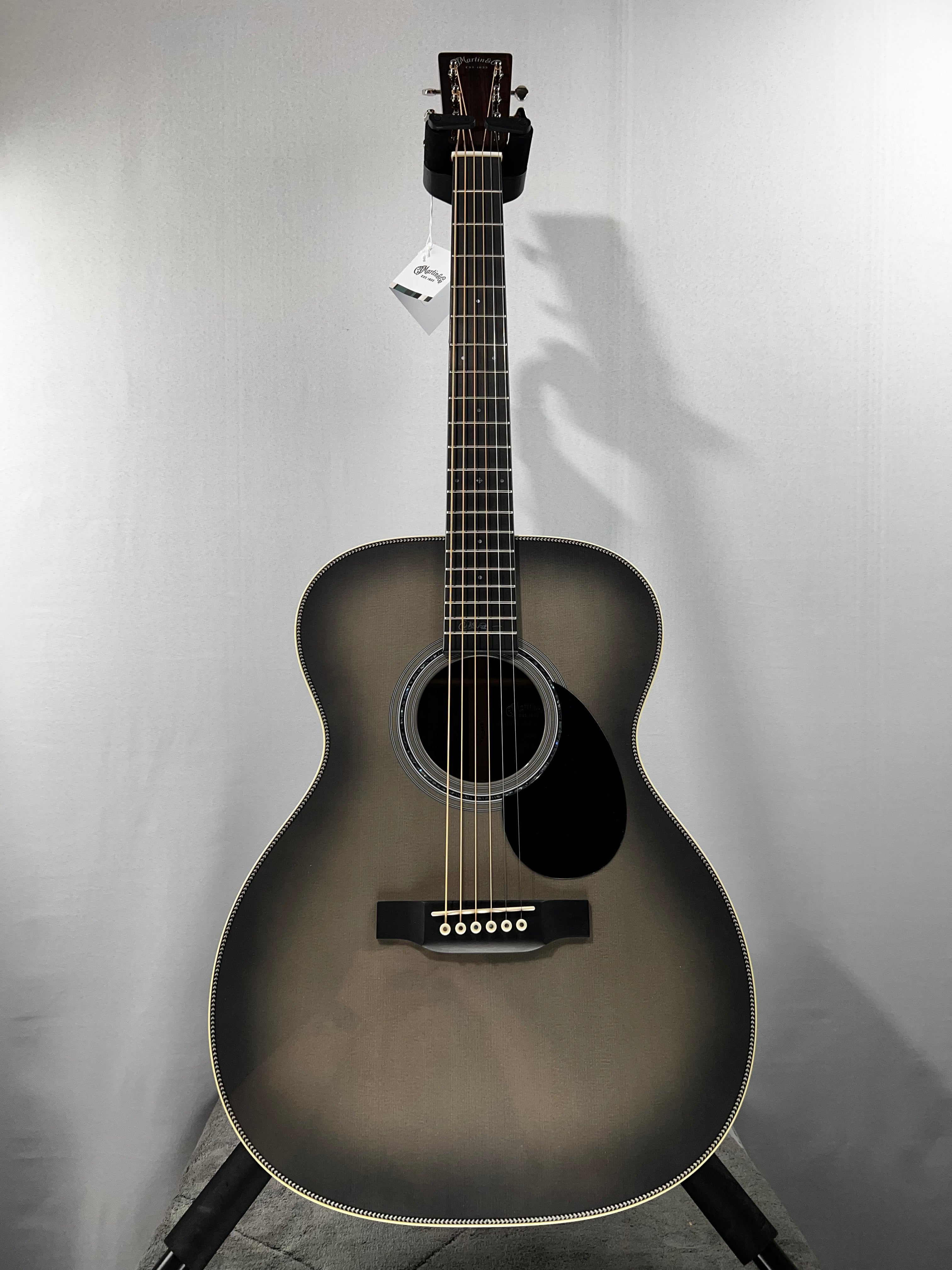 OMJM John Mayer 20th Anniversary Acoustic-electric Guitar - Platinum Gray Burst #971 GET PLEK'D!