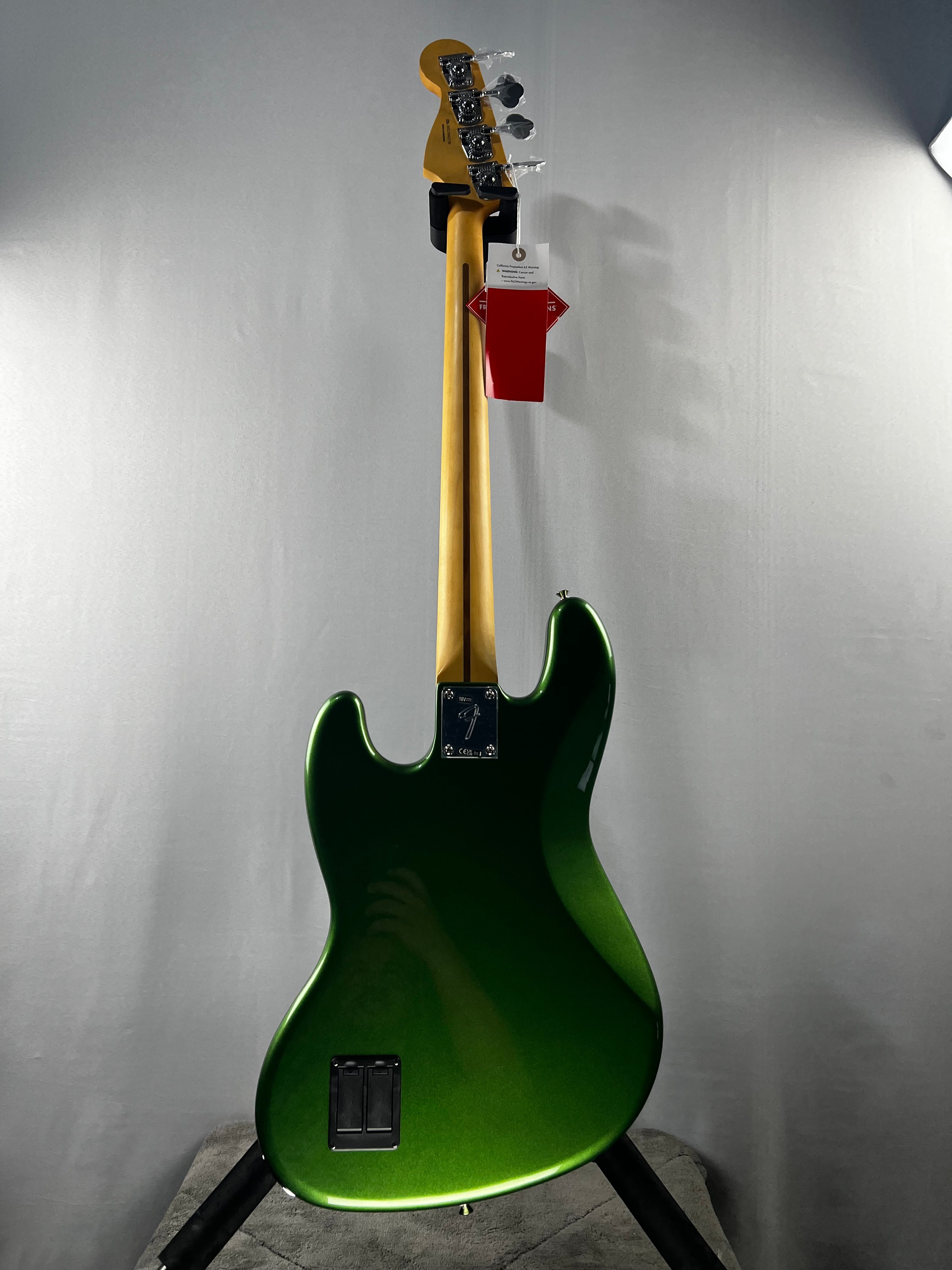 Player II Modified Active Jazz Bass - Harvest Green Metallic, Rosewood Fingerboard #730