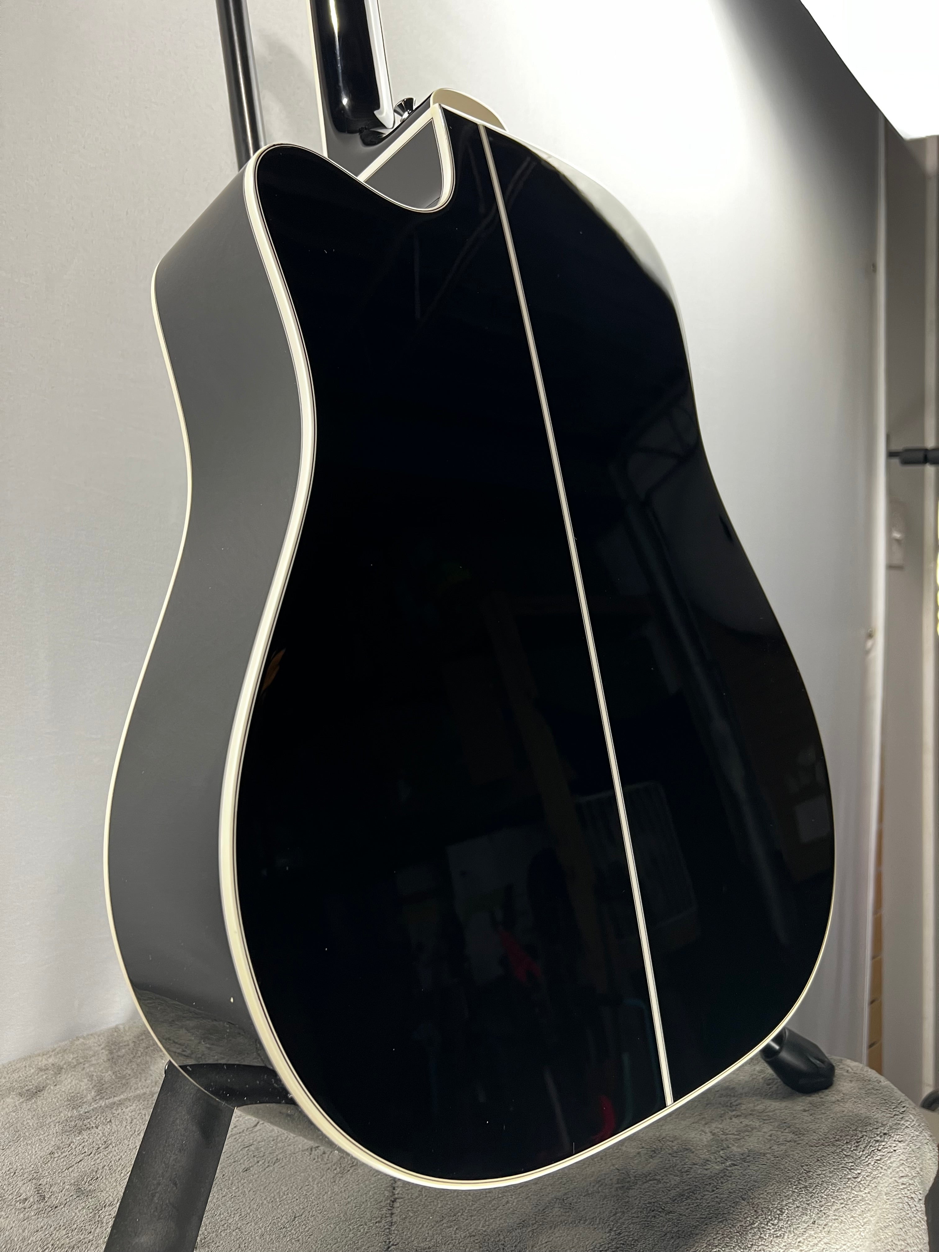 Takamine GD-38CE 12-string Acoustic-electric Guitar - Black #301