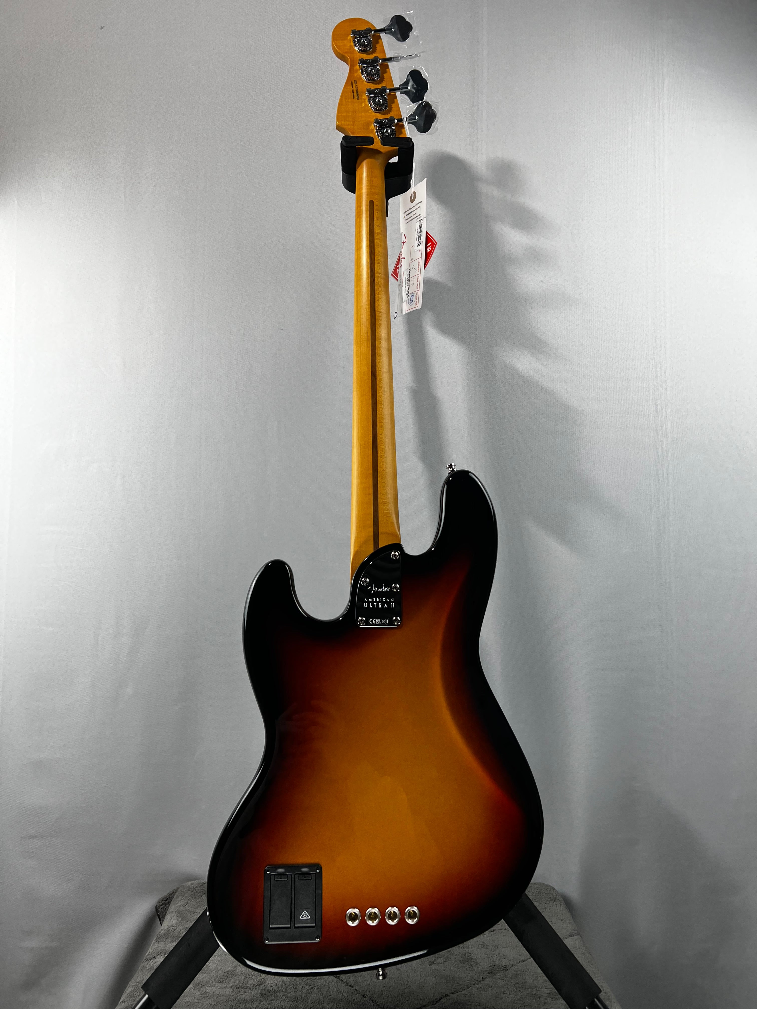 American Ultra II Jazz Bass - Ultraburst, Ebony Fingerboard #660 GET PLEK'D!