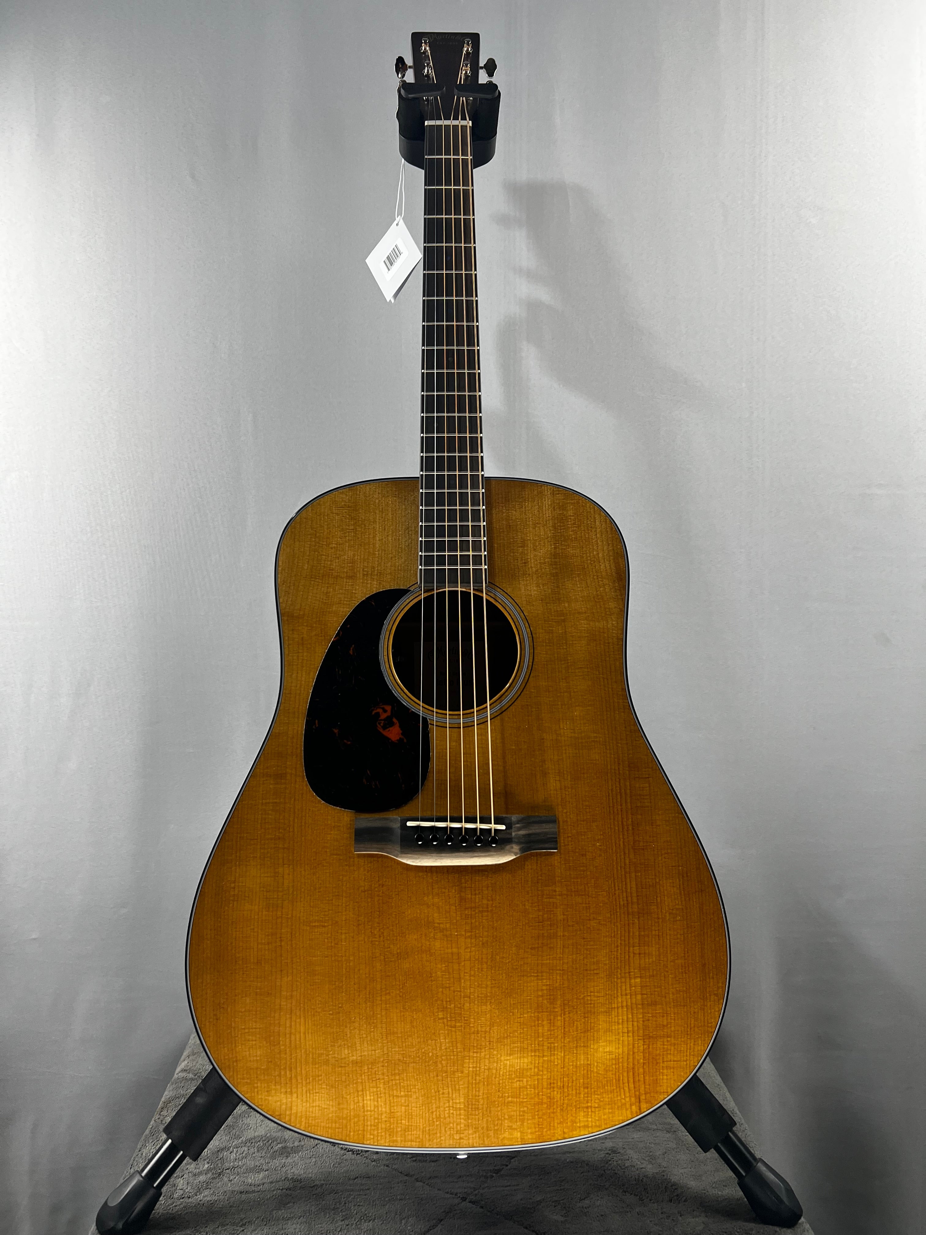 DE Retro Plus Mahogany Road Series Left-Handed Acoustic-electric Guitar - Natural Aging Toner #504 GET PLEK'D!