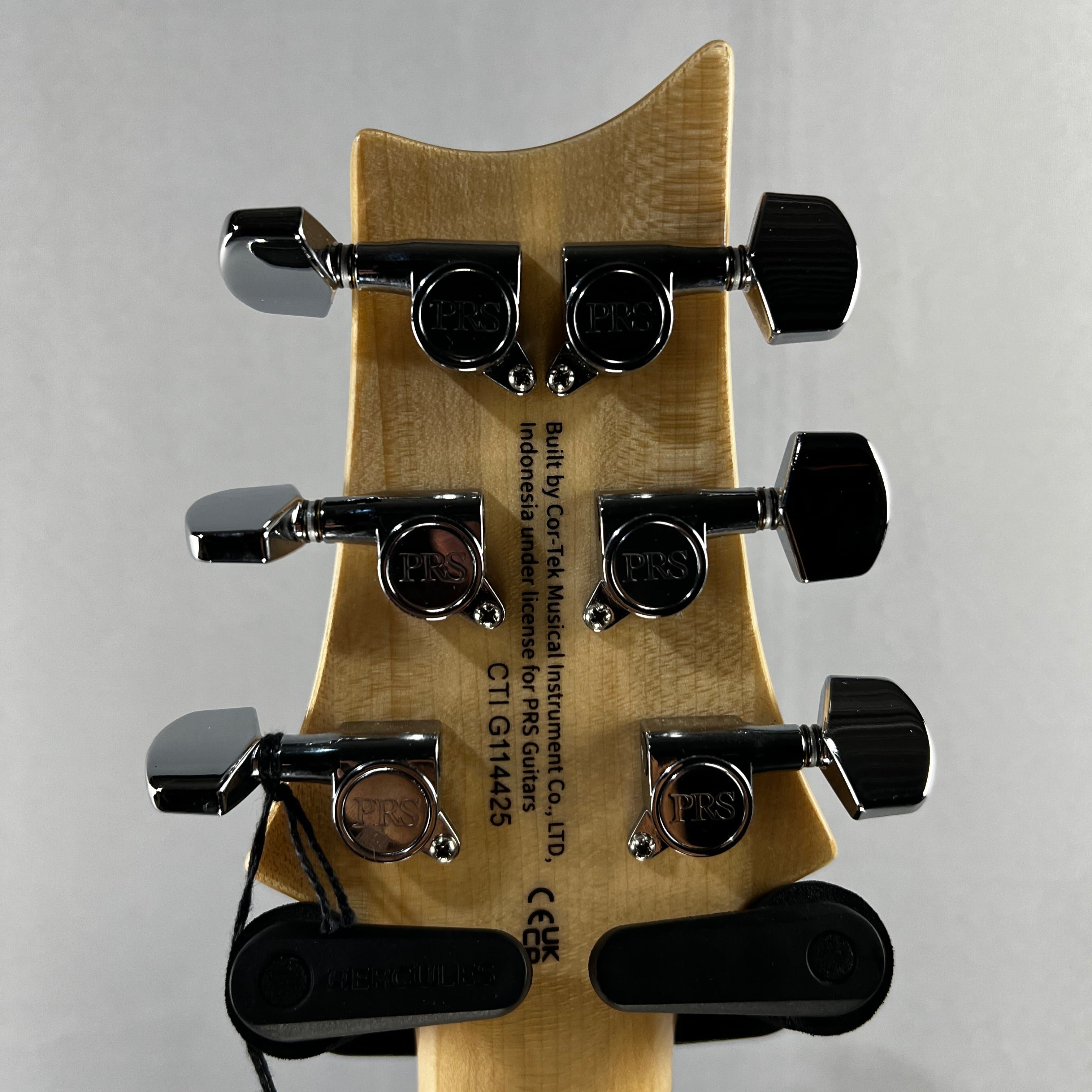 SE Custom 24 Exotic Electric Guitar - Natural #425 GET PLEK'D!