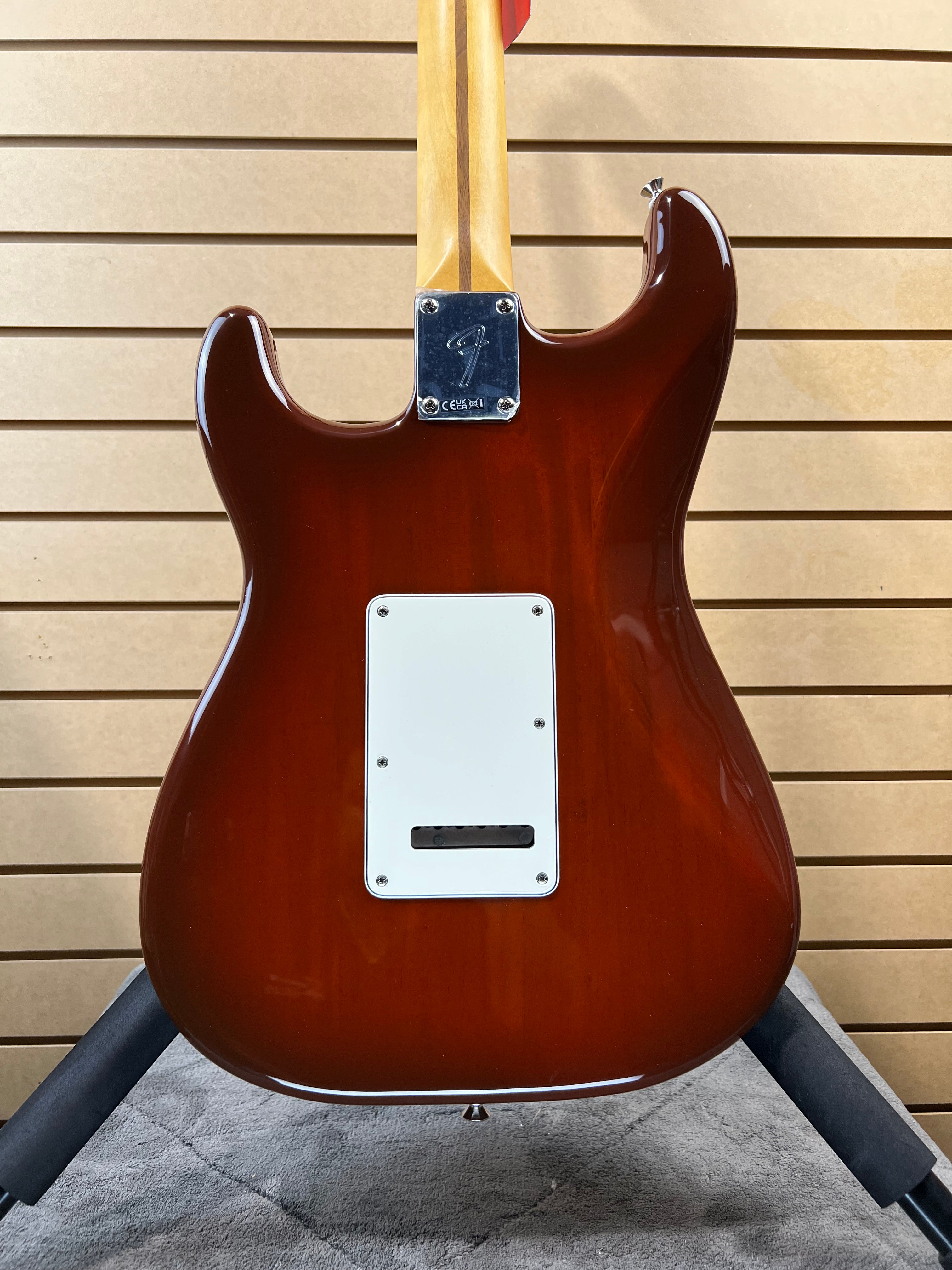 Player II Stratocaster HSS Electric Guitar - Transparent Mocha Burst #014