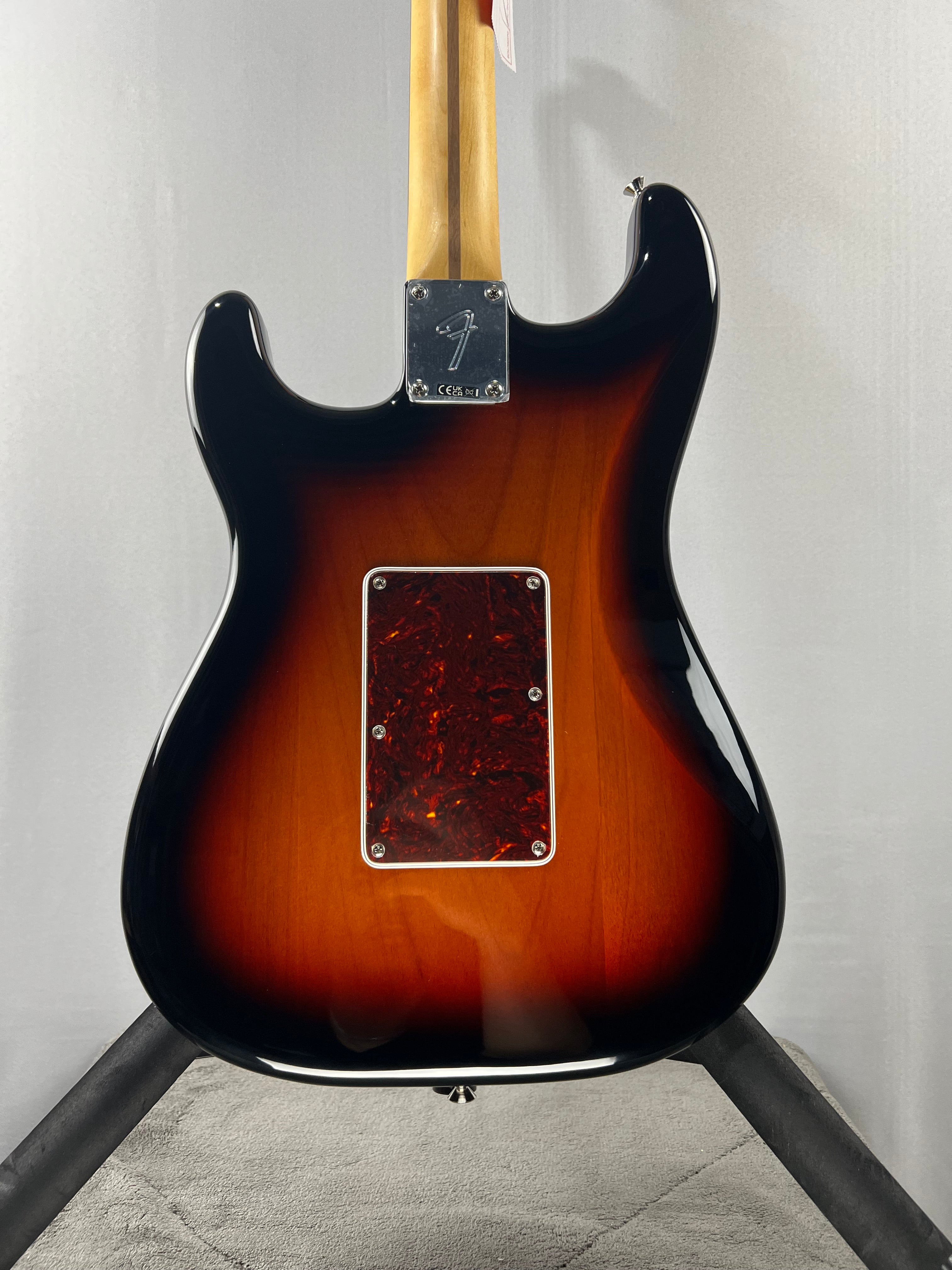 Player II Modified Stratocaster HSS Floyd Rose Electric Guitar - 3-tone Sunburst, Rosewood Fingerboard #728