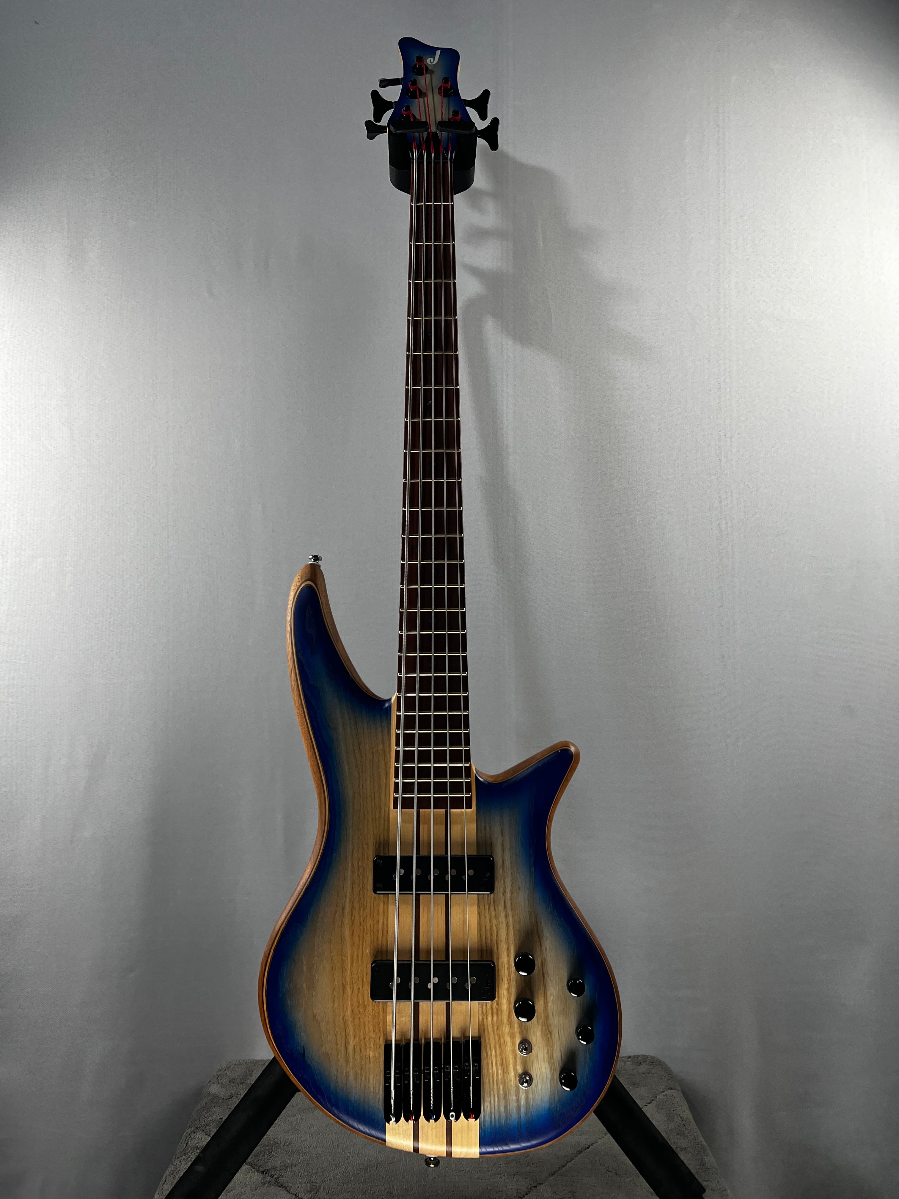 Pro Series Spectra Bass SB V Poplar Burl - Blue Burst #808