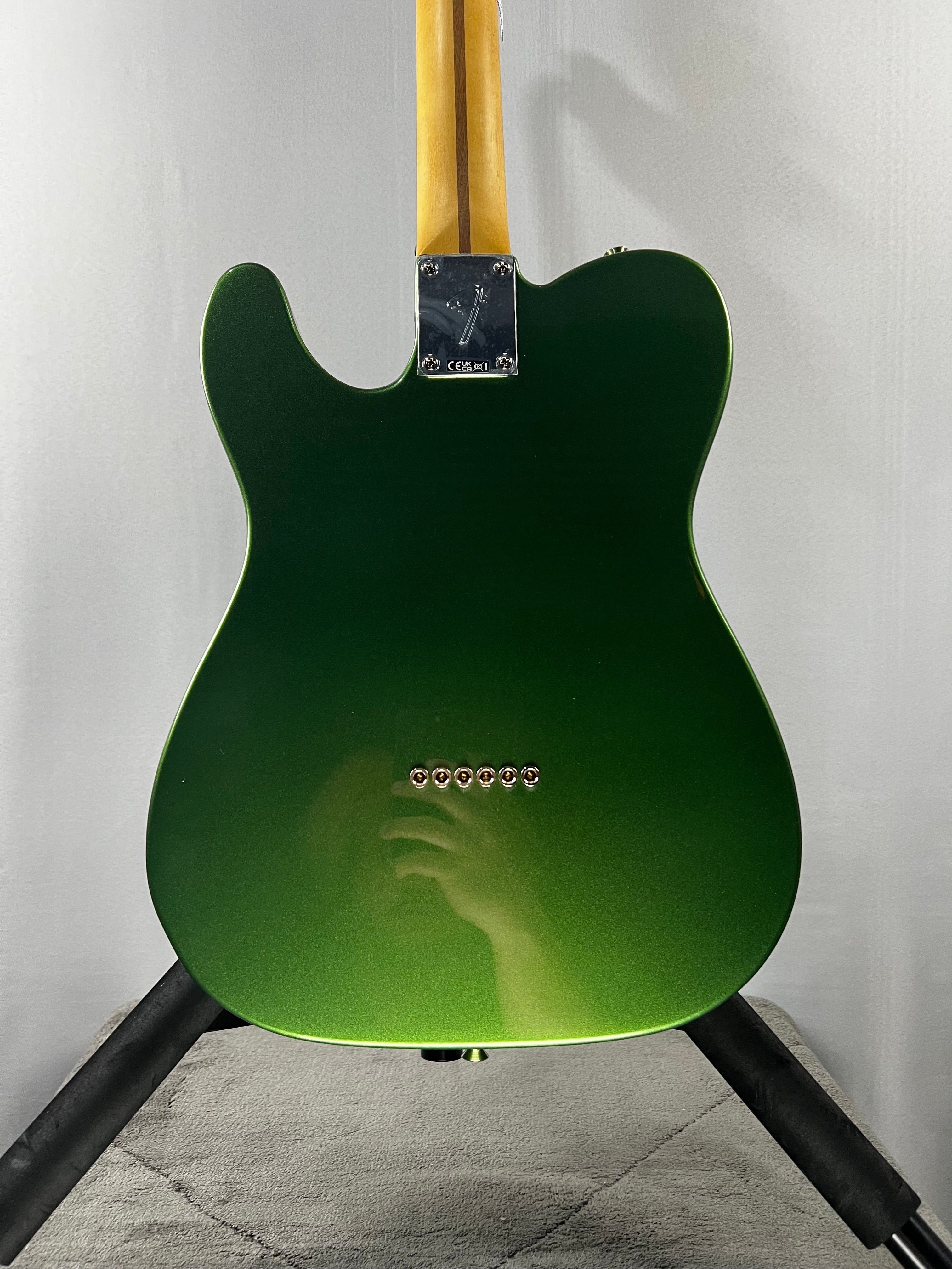 Player II Modified Telecaster Electric Guitar - Harvest Green Metallic, Rosewood Fingerboard #498