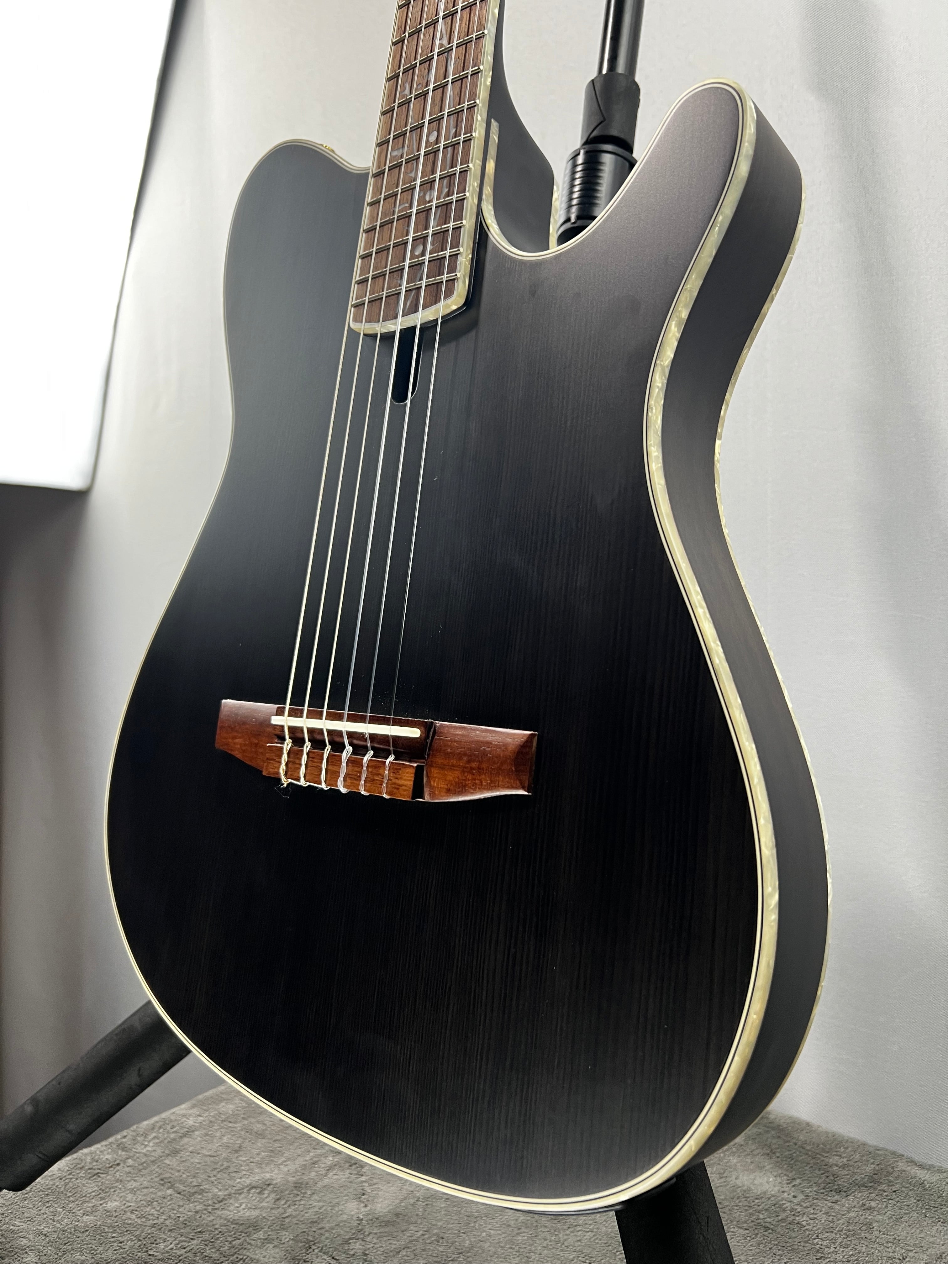 TOD10N Tim Henson Signature Nylon Acoustic-electric Guitar - Black #866 GET PLEK'D!