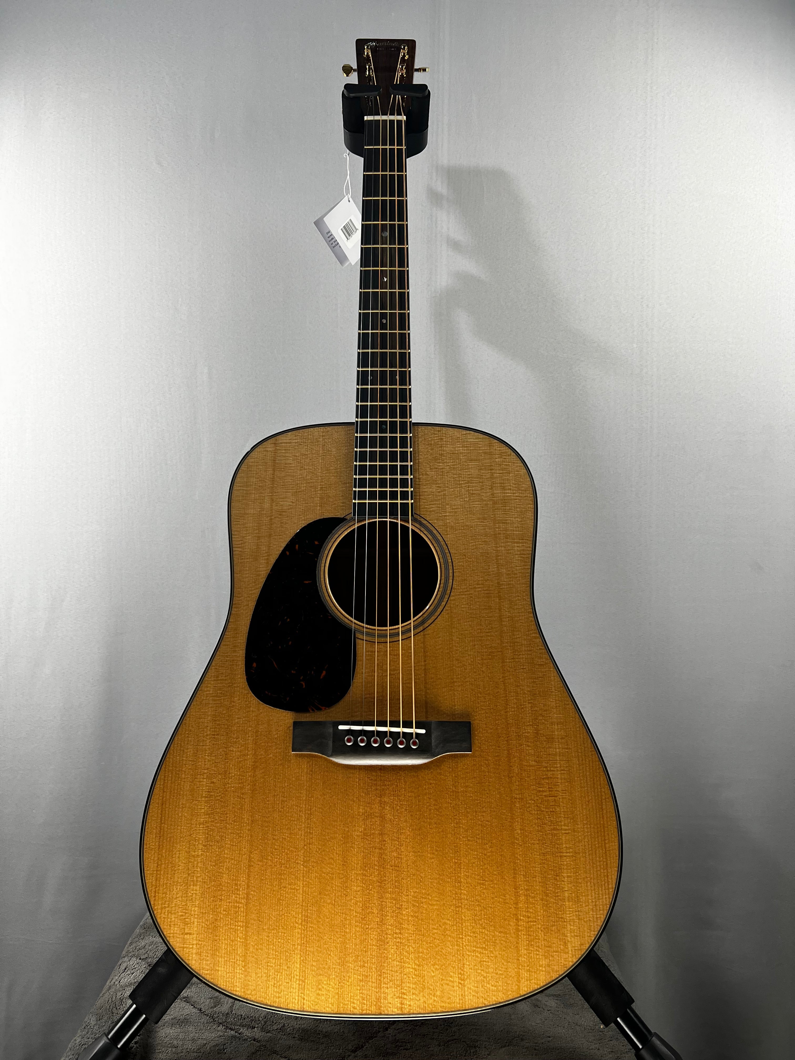 D-18 Modern Deluxe Left-Handed Acoustic Guitar - Natural #321 GET PLEK'D!