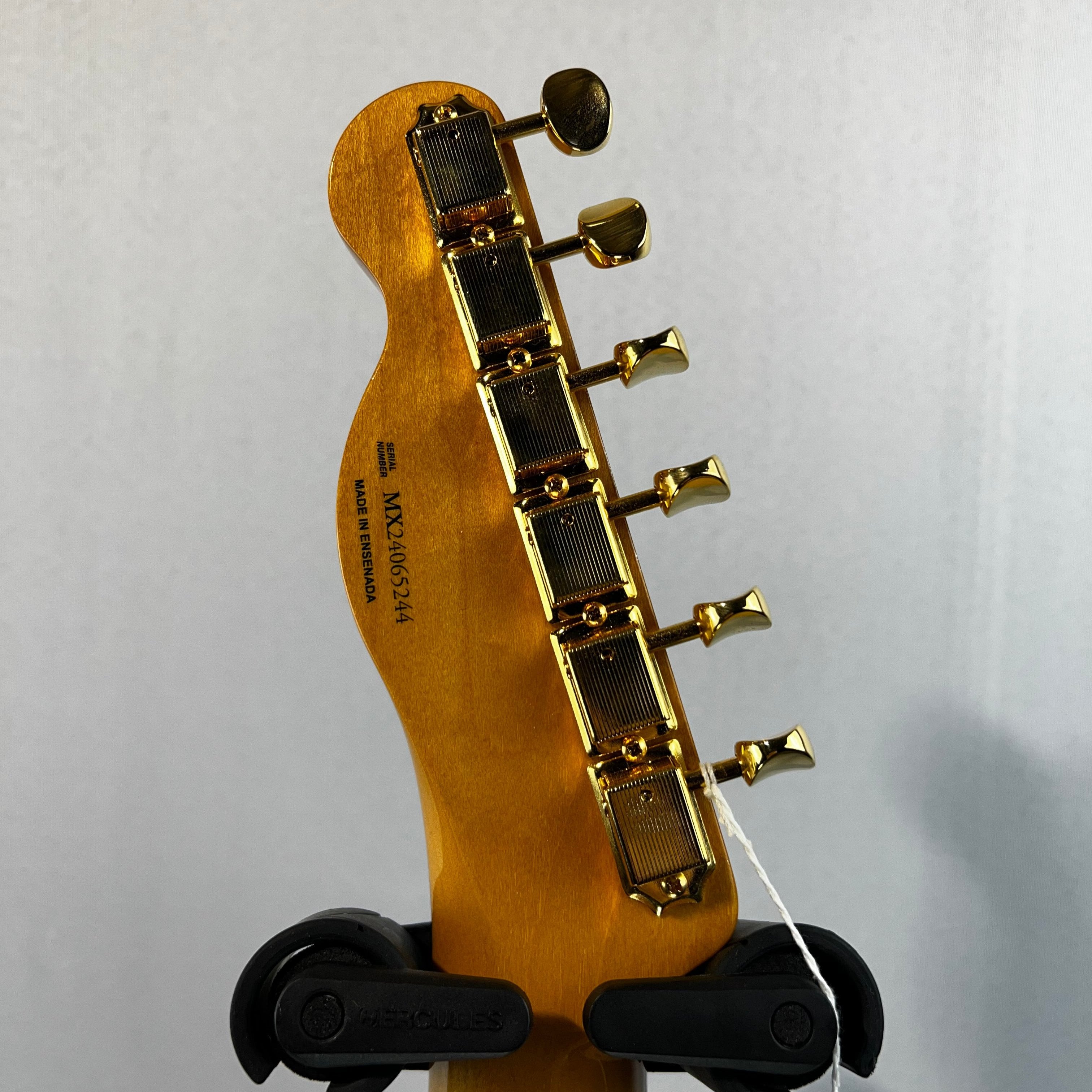 Limited-edition Buck Owens Telecaster Electric Guitar - Red, Silver, and Blue Sparkle #244 GET PLEK'D!