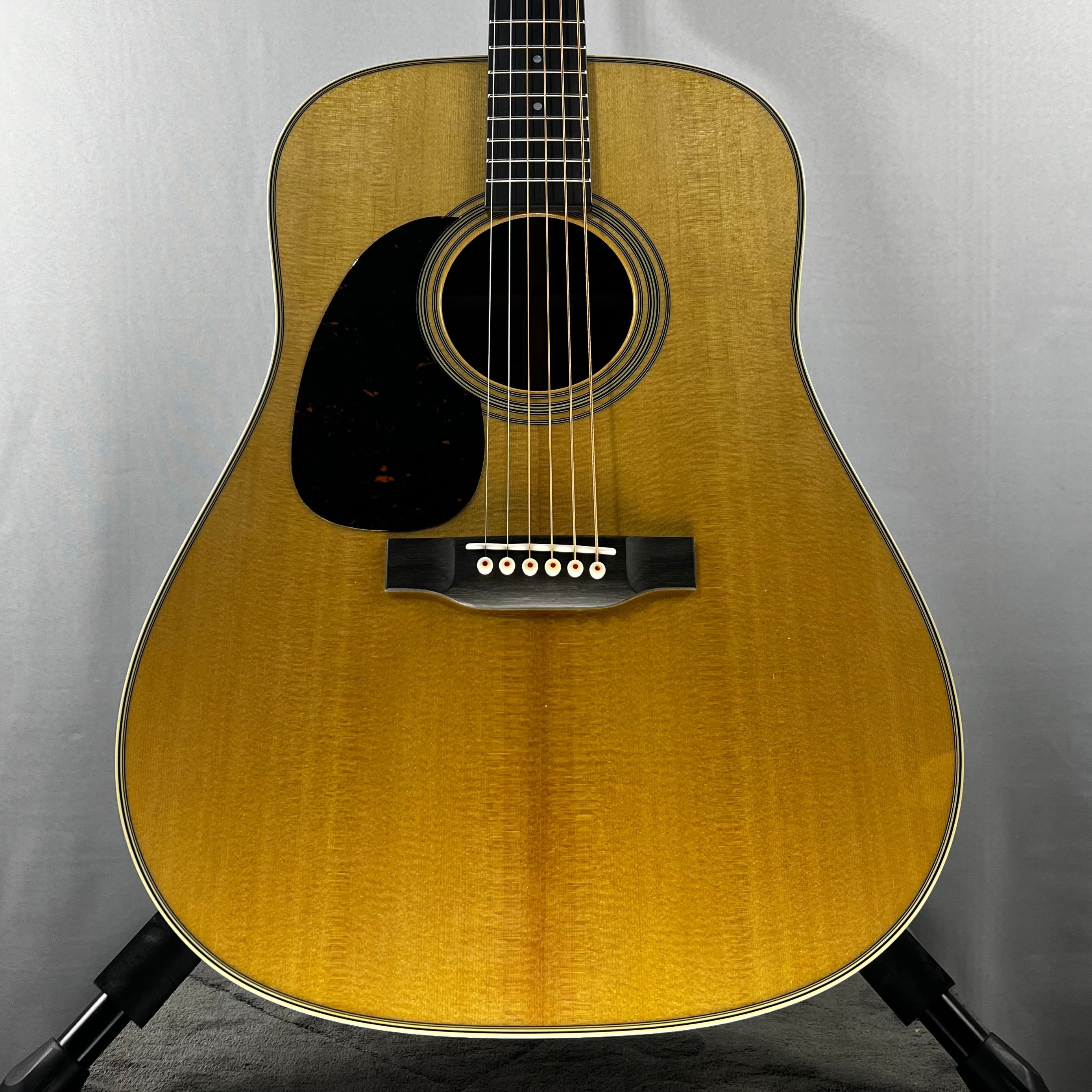 D-28 Left-Handed Standard Series Acoustic Guitar - Natural with Aging Toner (2025) #873 GET PLEK'D!