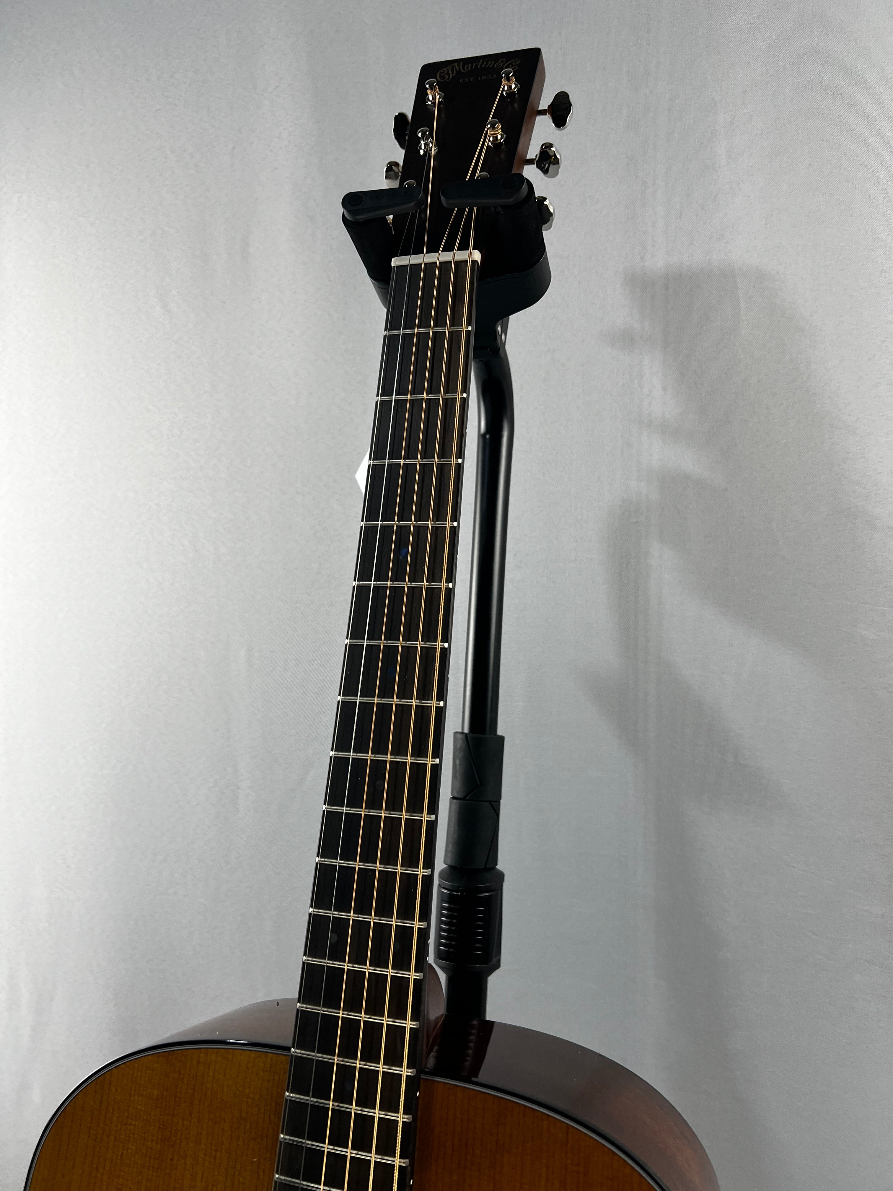 DE Retro Plus Mahogany Road Series Left-Handed Acoustic-electric Guitar - Natural Aging Toner #504 GET PLEK'D!