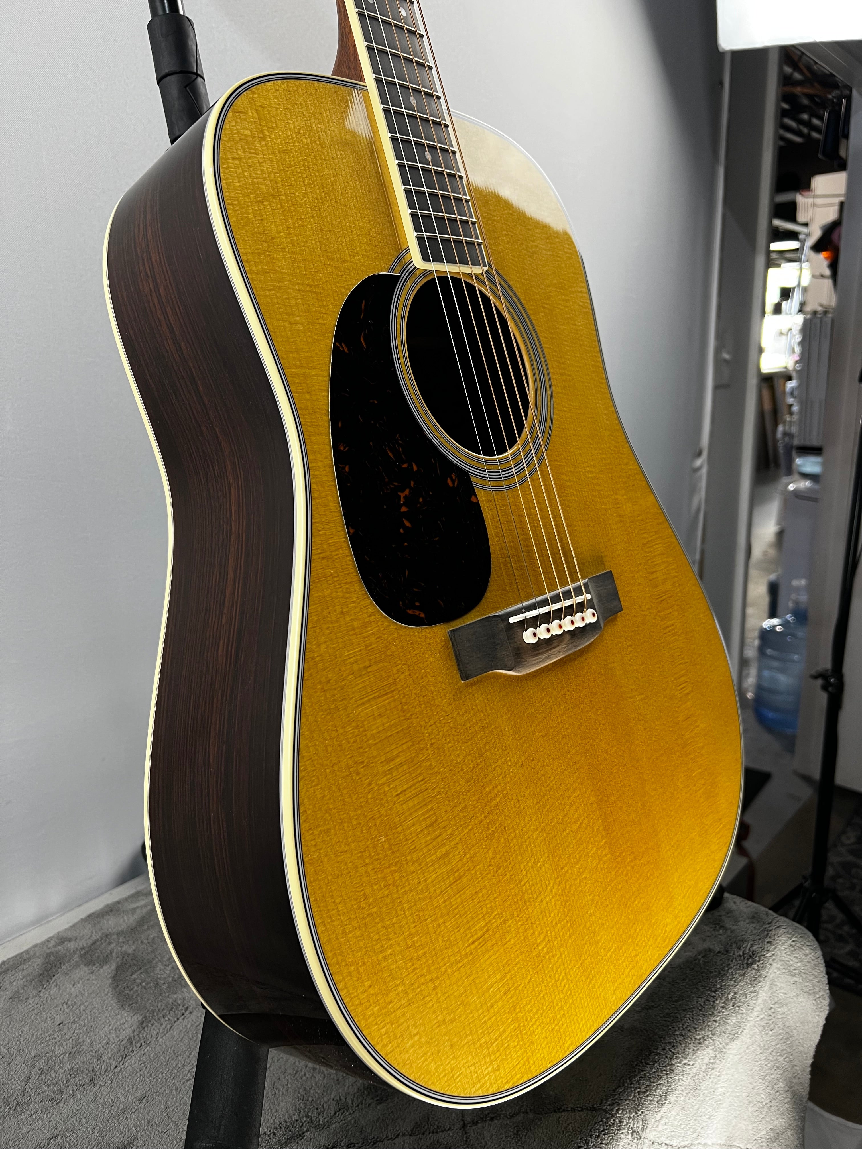 D-35 Left-Handed Acoustic Guitar - Natural #474 GET PLEK'D!