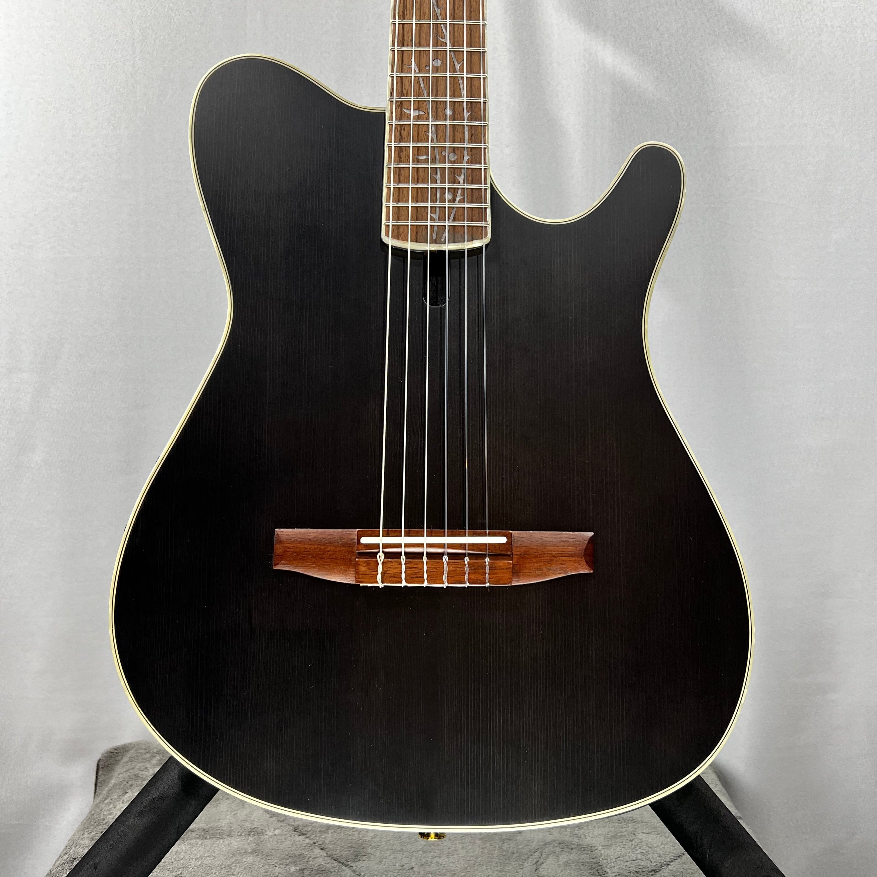 TOD10N Tim Henson Signature Nylon Acoustic-electric Guitar - Black #629 GET PLEK'D!