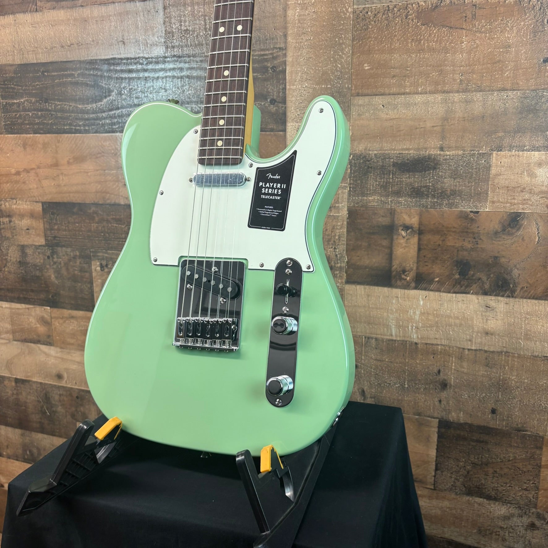 Fender Player II Telecaster Electric Guitar, Rosewood, Birch Green, 681
