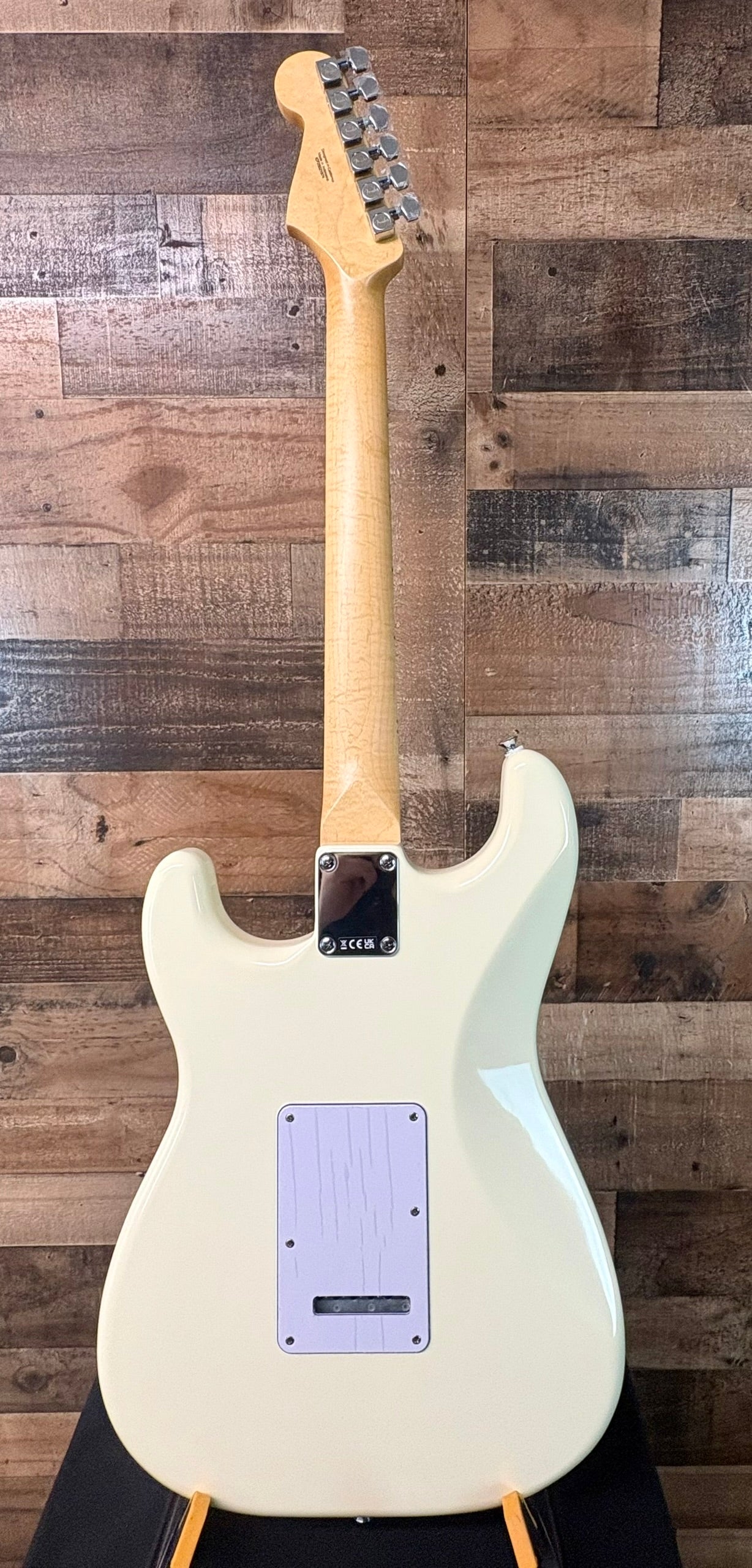 Fender Standard Stratocaster Electric Guitar, Olympic White, 974