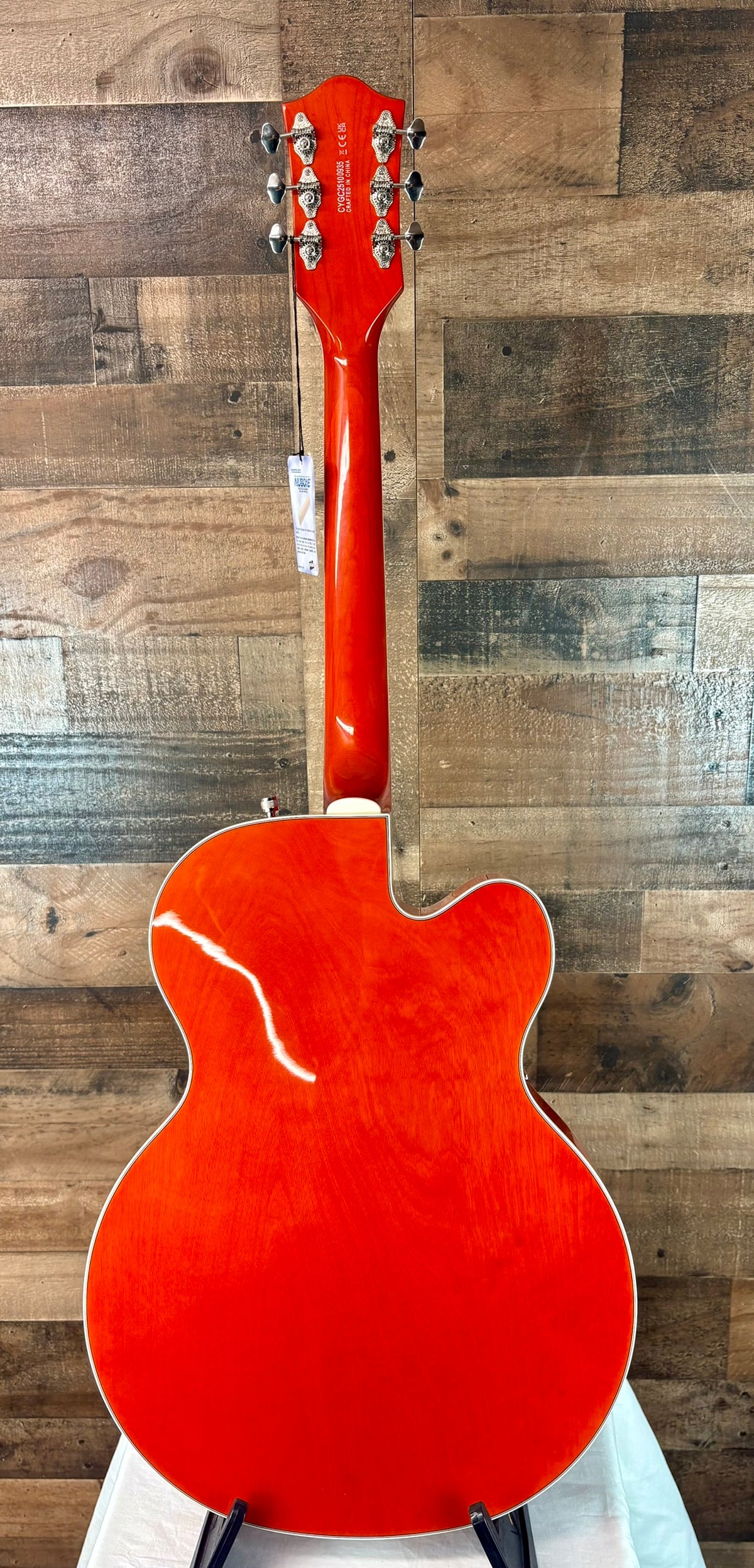 Gretsch G5420LH Electromatic Hollowbody Left-handed Electric Guitar - Orange Stain