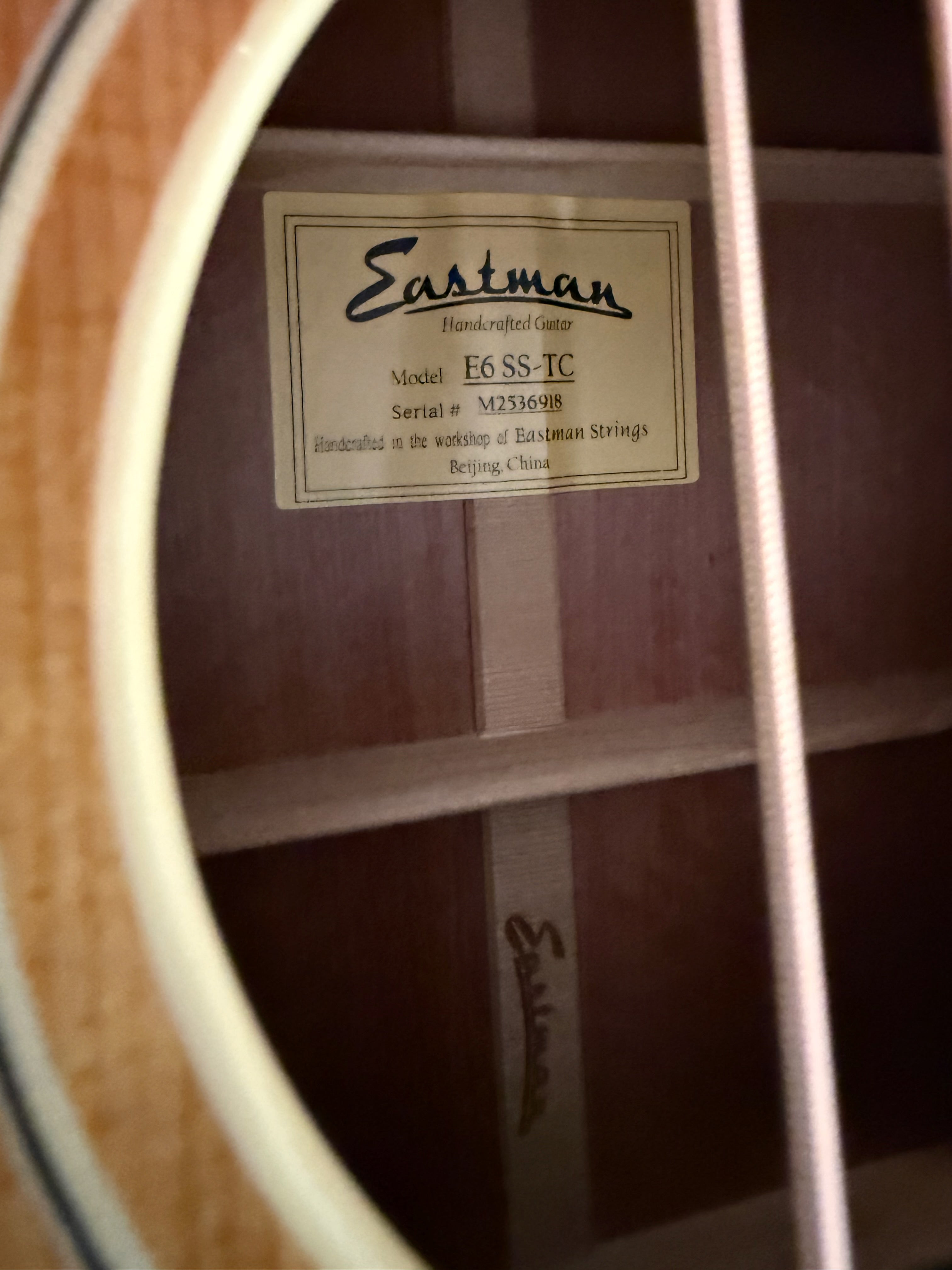 Eastman E6SS Thermo-Cure, Acoustic Guitar, Natural