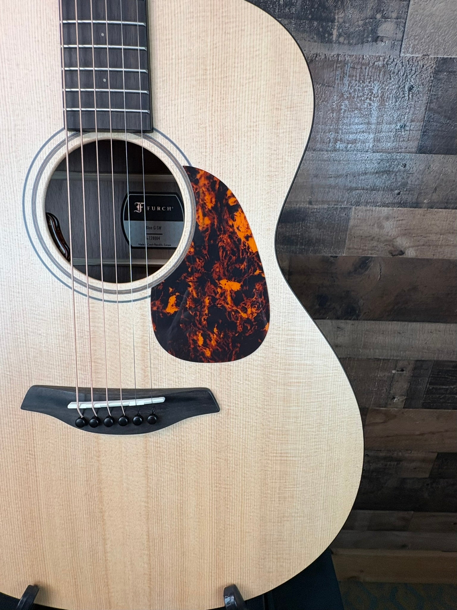 Furch, Blue Series, Grand Auditorium, Spruce/Walnut, G-SWA VTC Acoustic/Electric Guitar, Furch Gigbag, 004