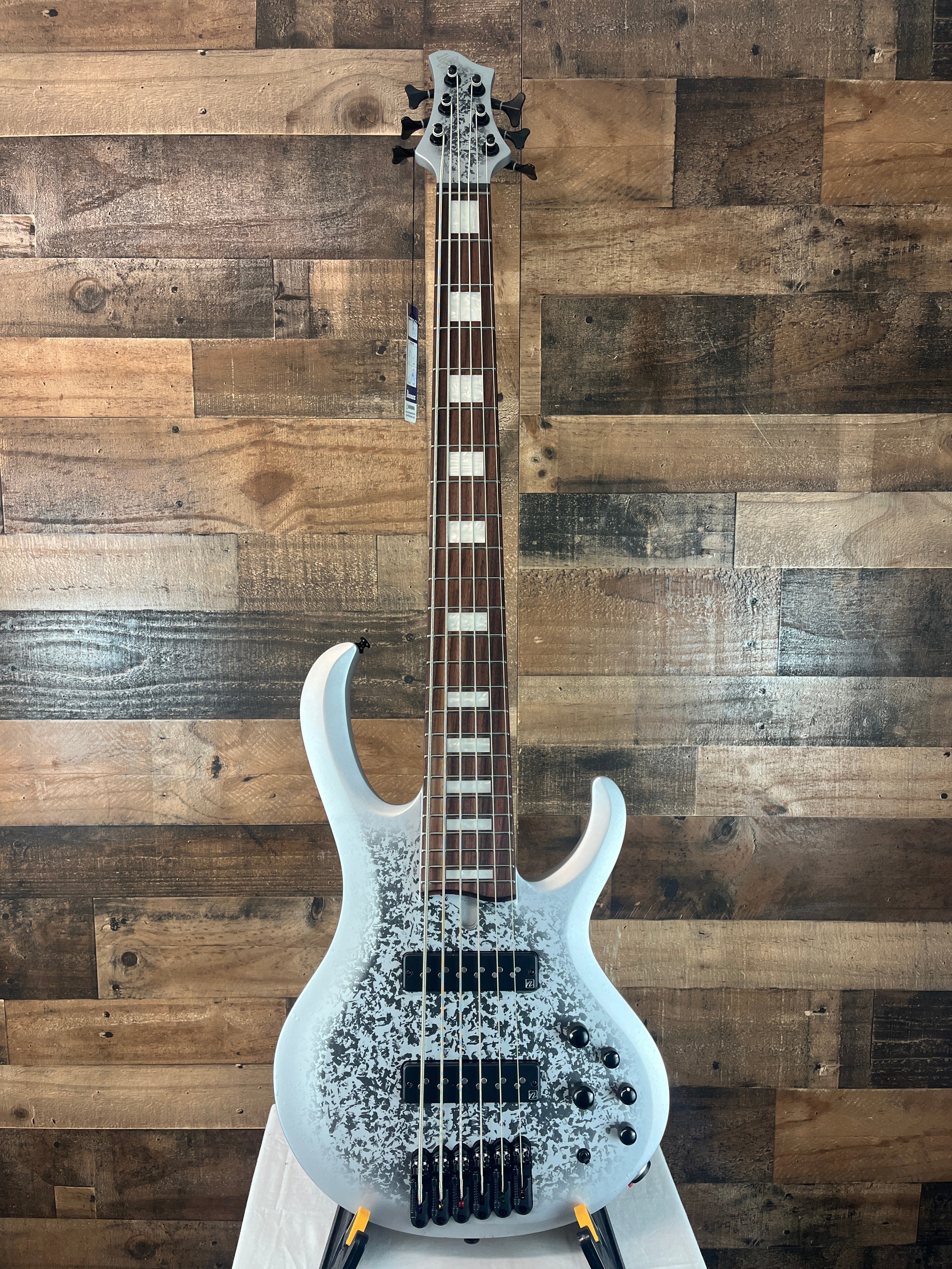 Ibanez BTB5TH6SLM 25th Anniversary, Silver Blizzard Matte, 598