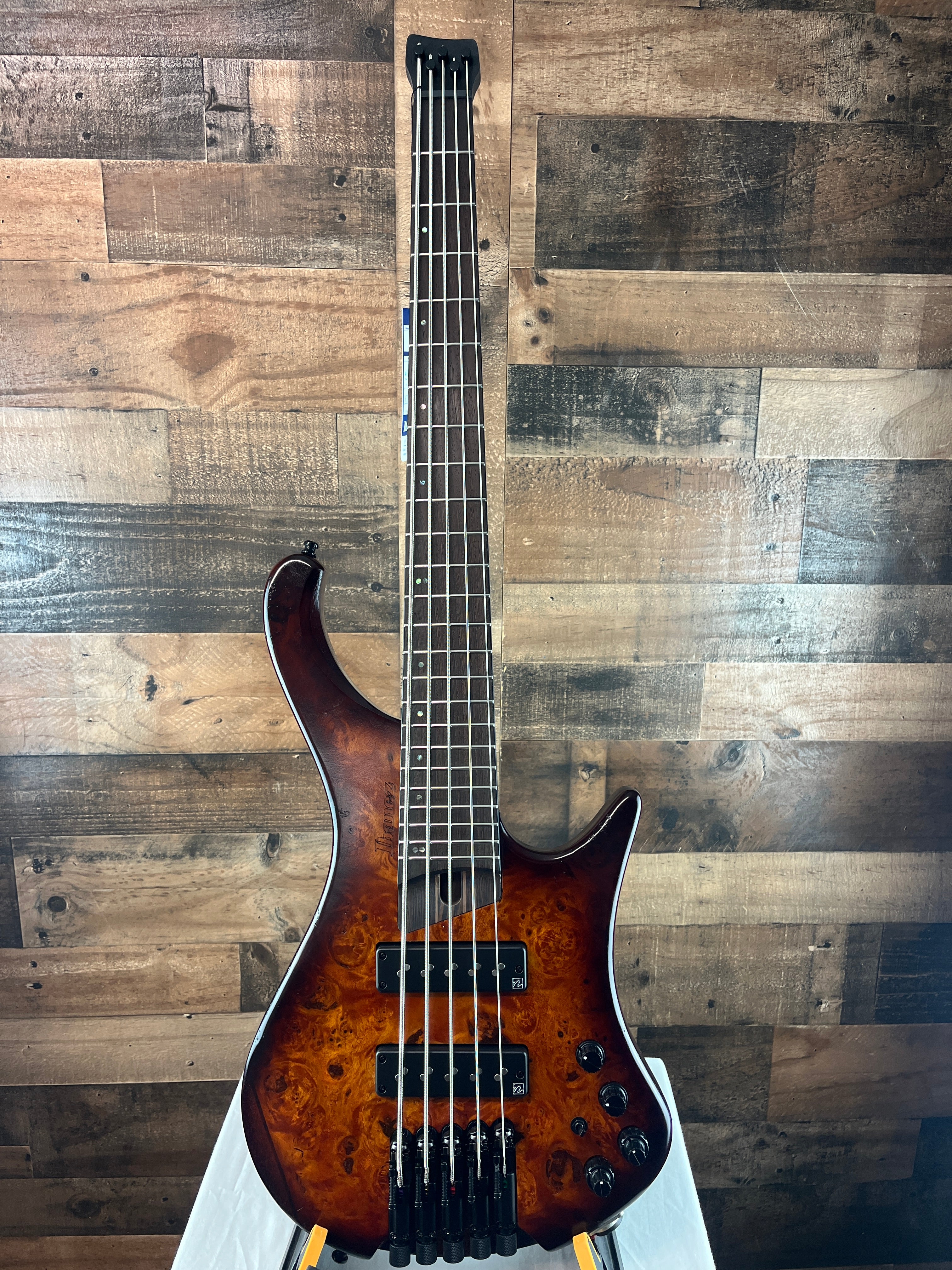 Ibanez EHB1505S, Dragon Eye Burst Low Gloss, Gig Bag Included 423