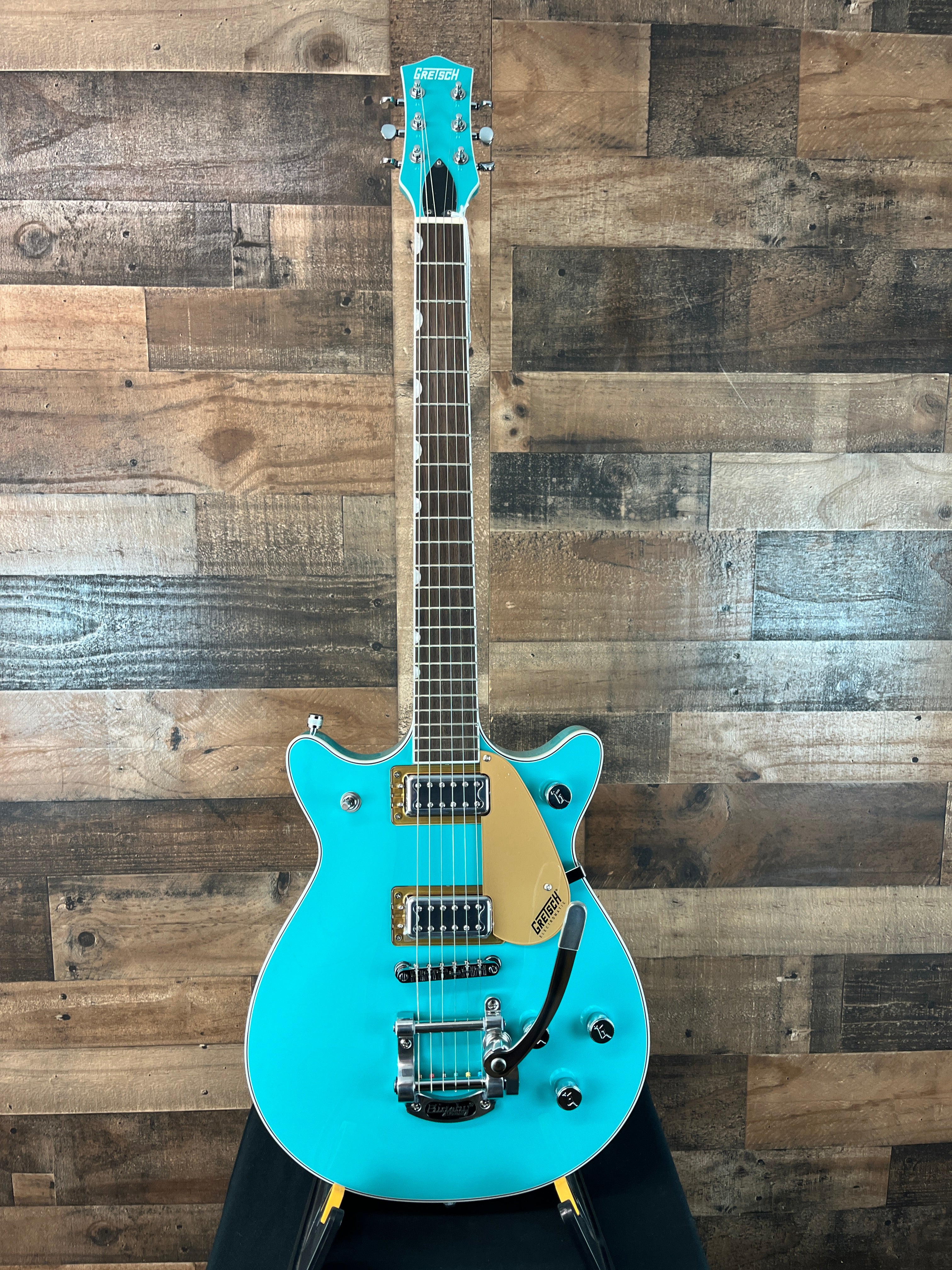 Gretsch G5232T Electromatic Double Jet FT with Bigsby, Caicos Green, 354