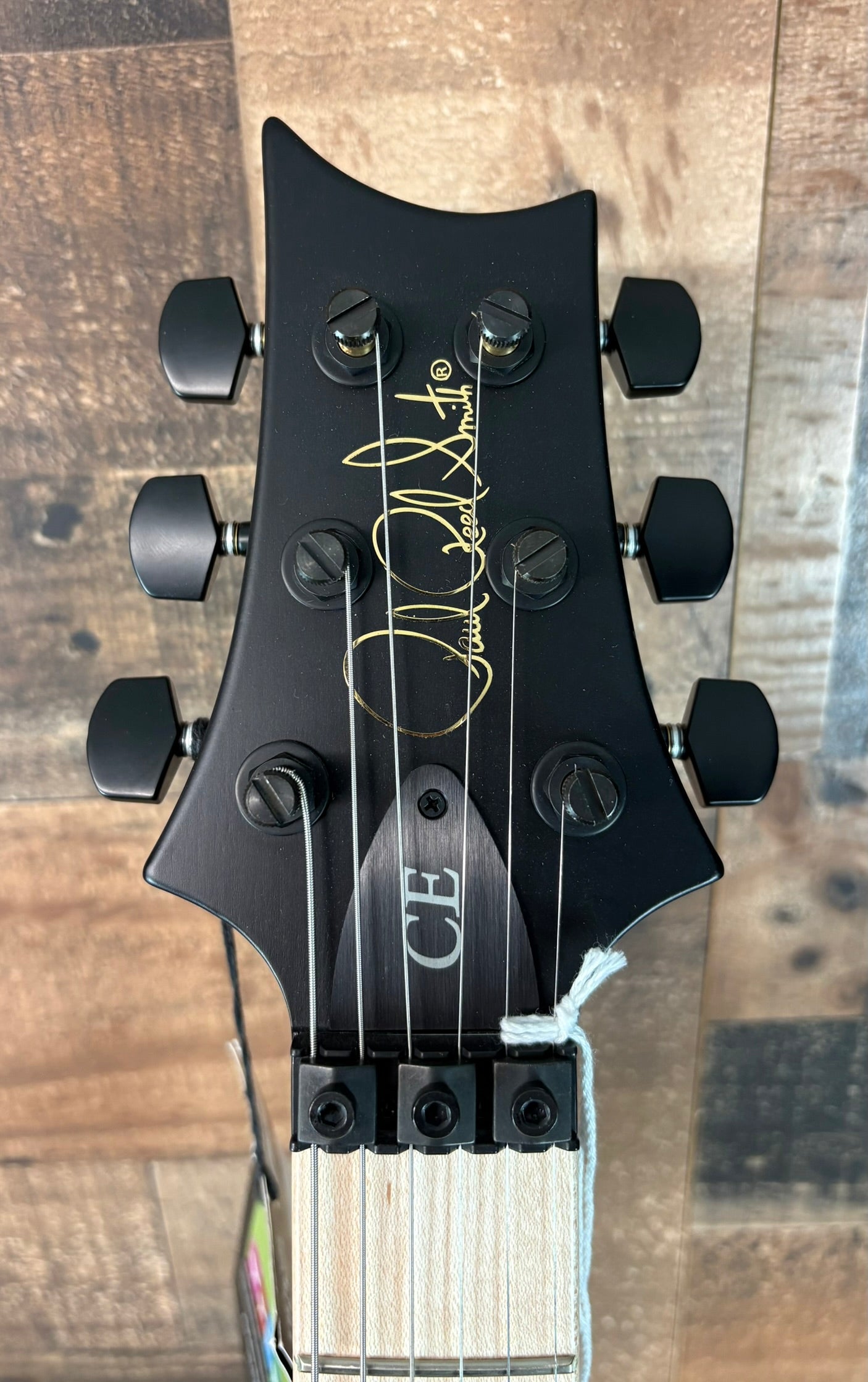 PRS Dustie Waring CE24 w/Floyd Rose Trem, Satin Black Top, Free Ship, Gig Bag, 120