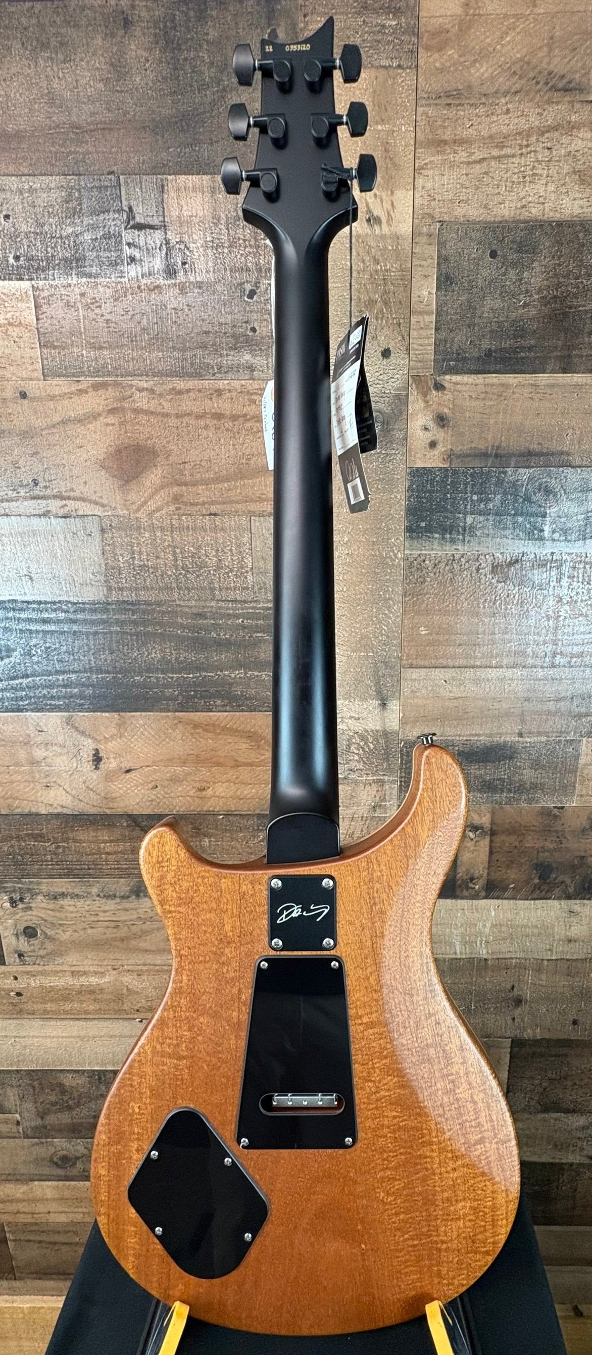 PRS Dustie Waring CE24 w/Floyd Rose Trem, Satin Black Top, Free Ship, Gig Bag, 120