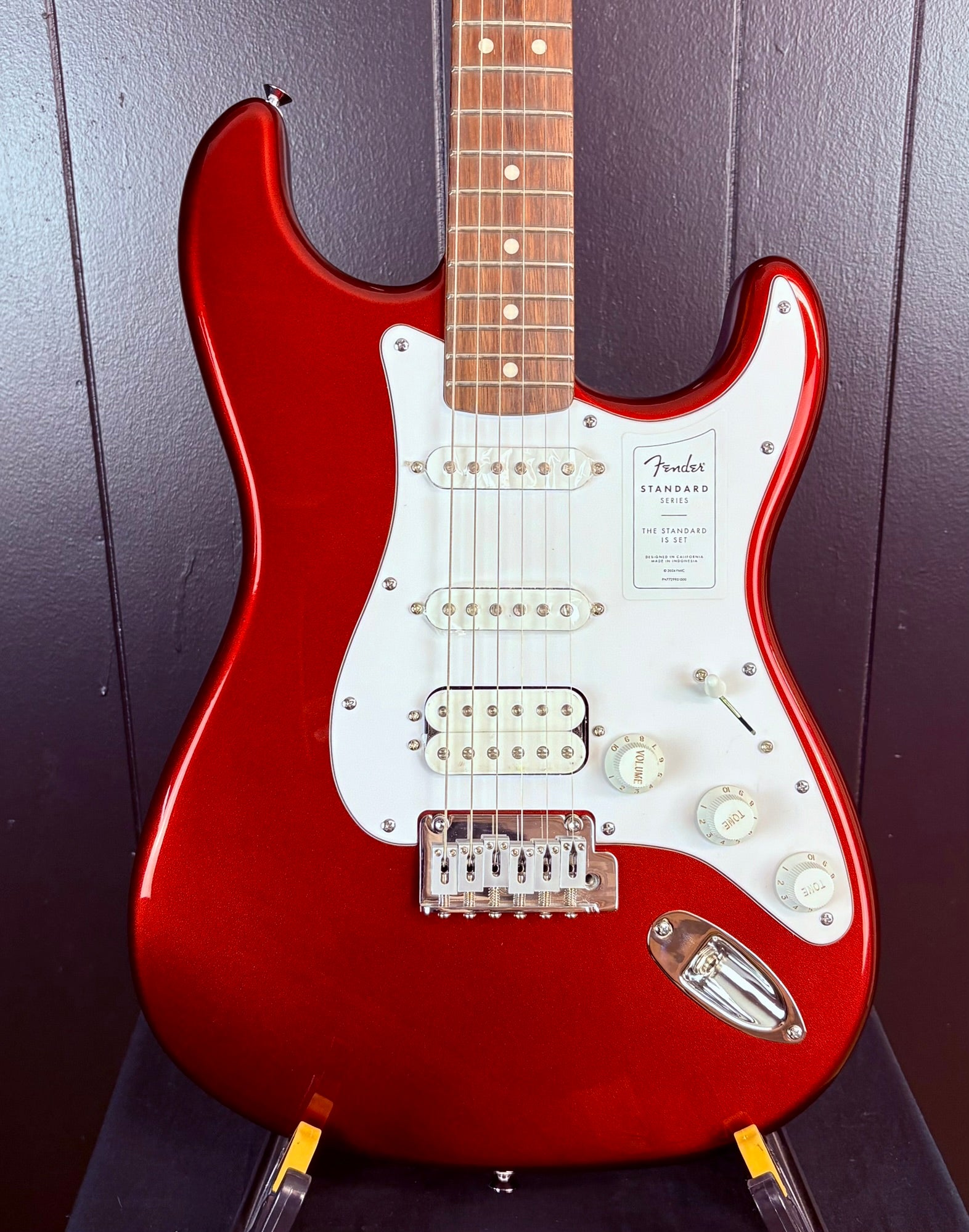 Fender Standard Strat HSS Electric Guitar - Candy Cola,180