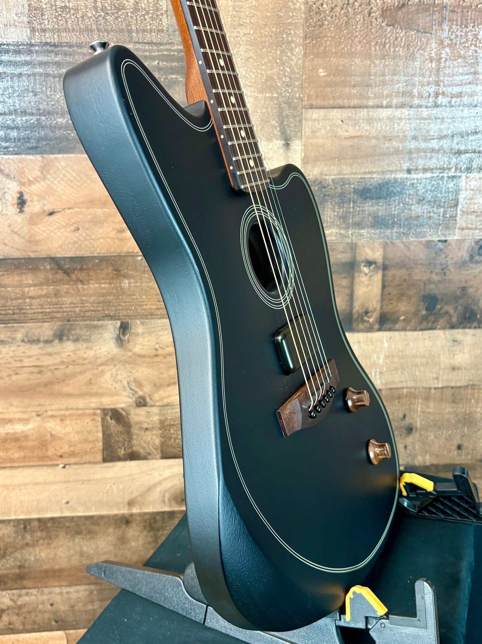 Fender Acoustasonic Standard Jazzmaster Black