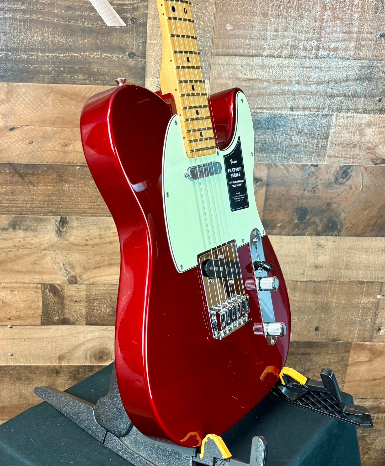 Fender 75th Anniversary Player II Telecaster Candy Apple Red