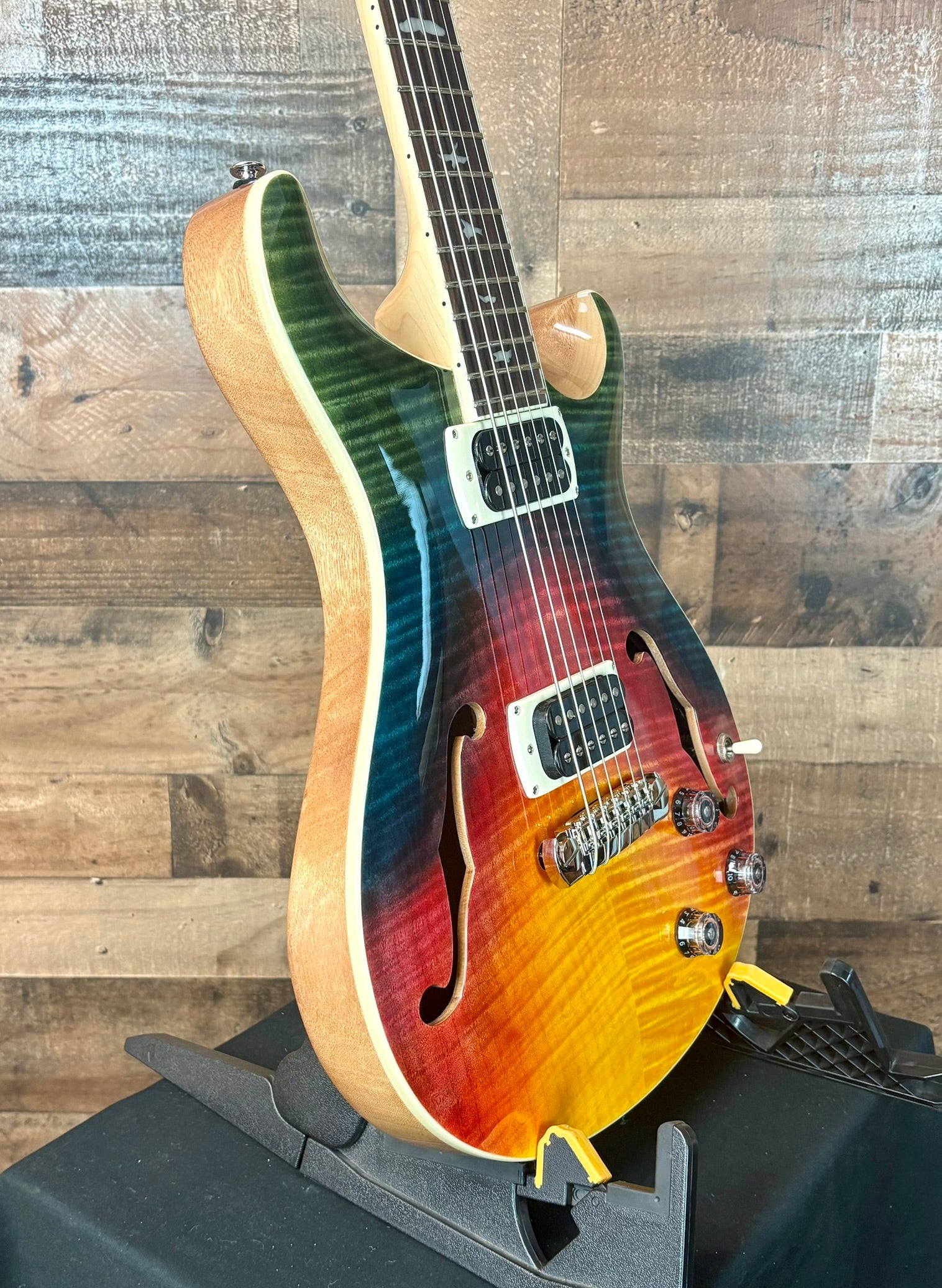 PRS SE Ed Sheeran Signature Hollowbody I Piezo Baritone Kaleidoscope
