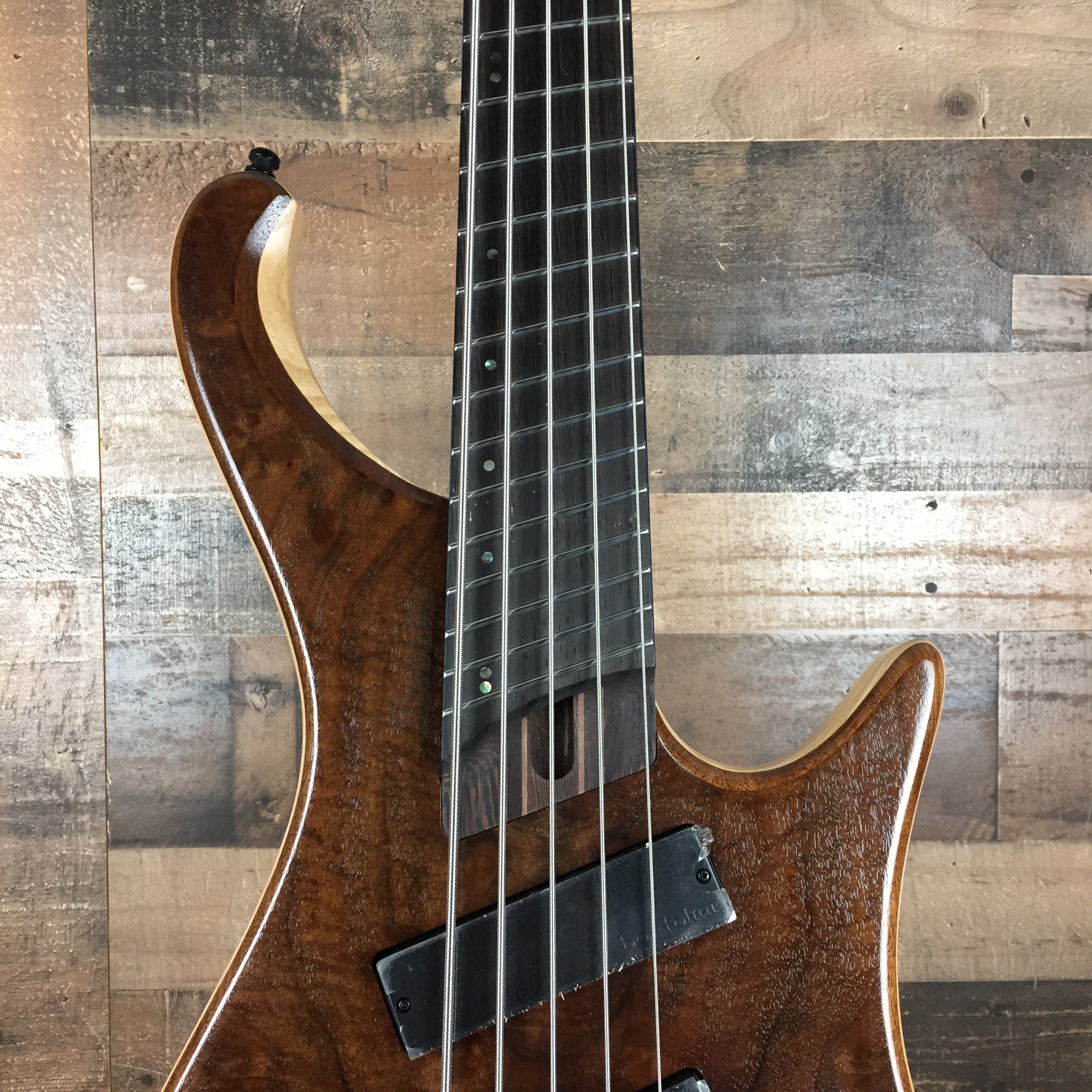 Ibanez EHB1265MS, 5 String Multi-Scale Bass, Natural Mocha Low Gloss, #742