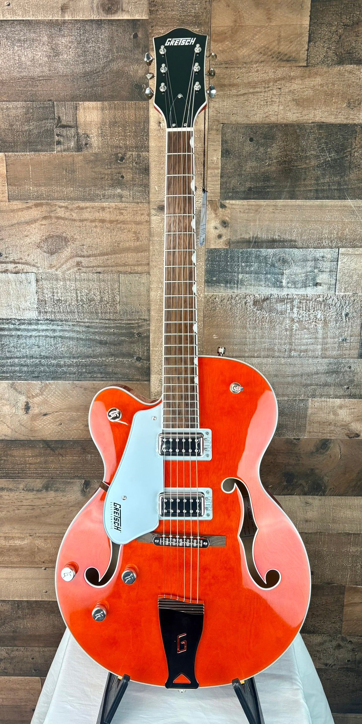 Gretsch G5420LH Electromatic Hollowbody Left-handed Electric Guitar - Orange Stain