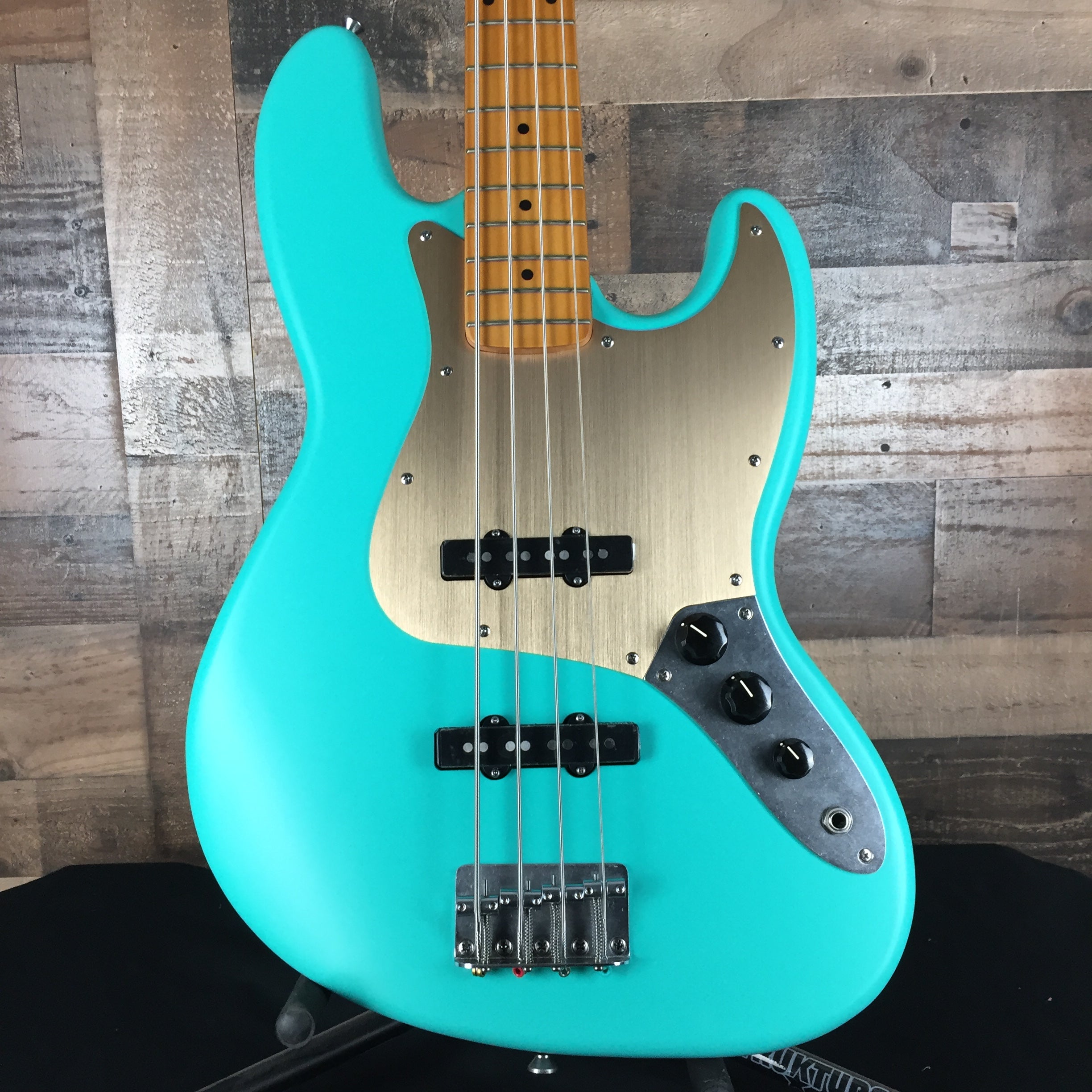 Squier 40th Anniversary Jazz Bass Satin Seafoam Green, 934