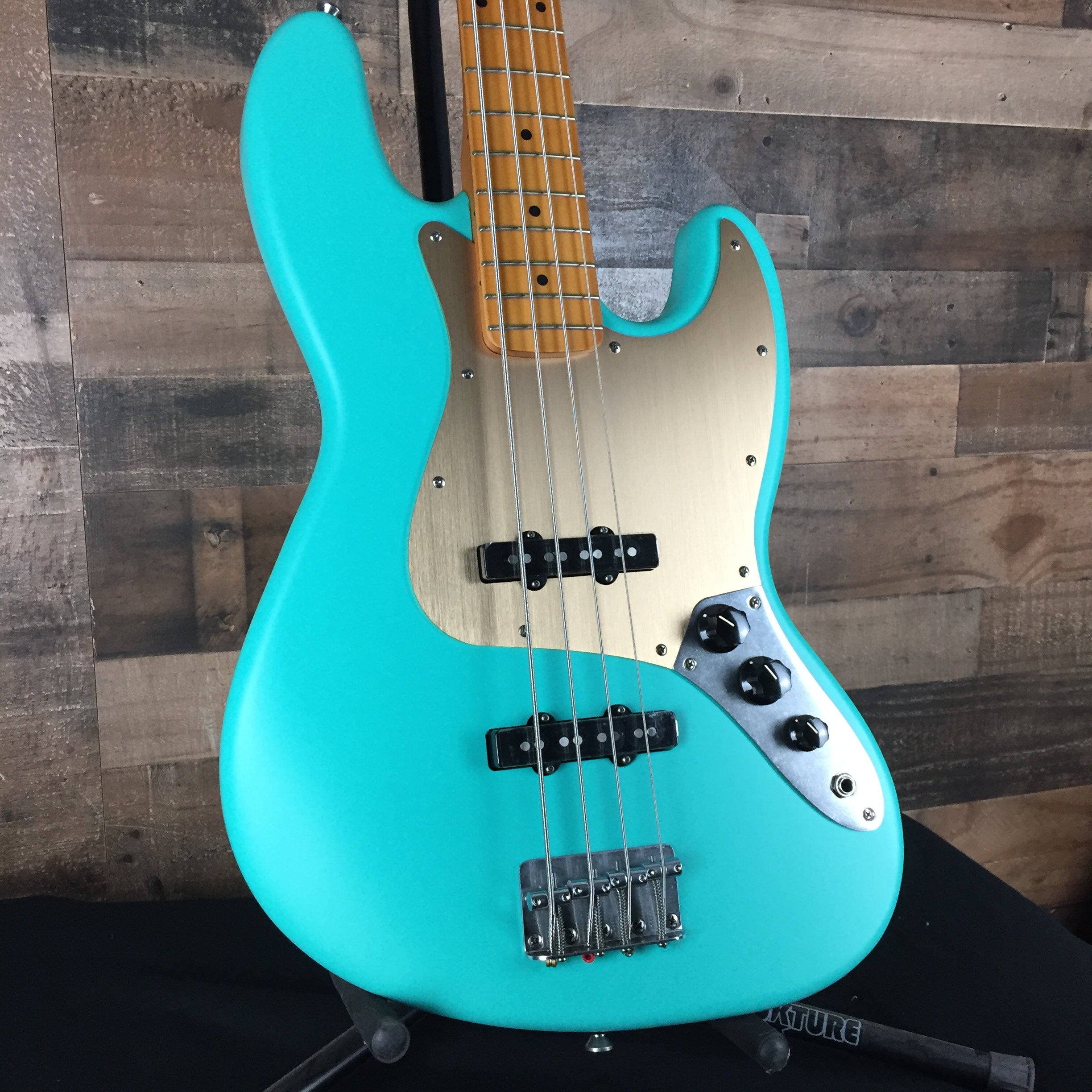 Squier 40th Anniversary Jazz Bass Satin Seafoam Green, 934