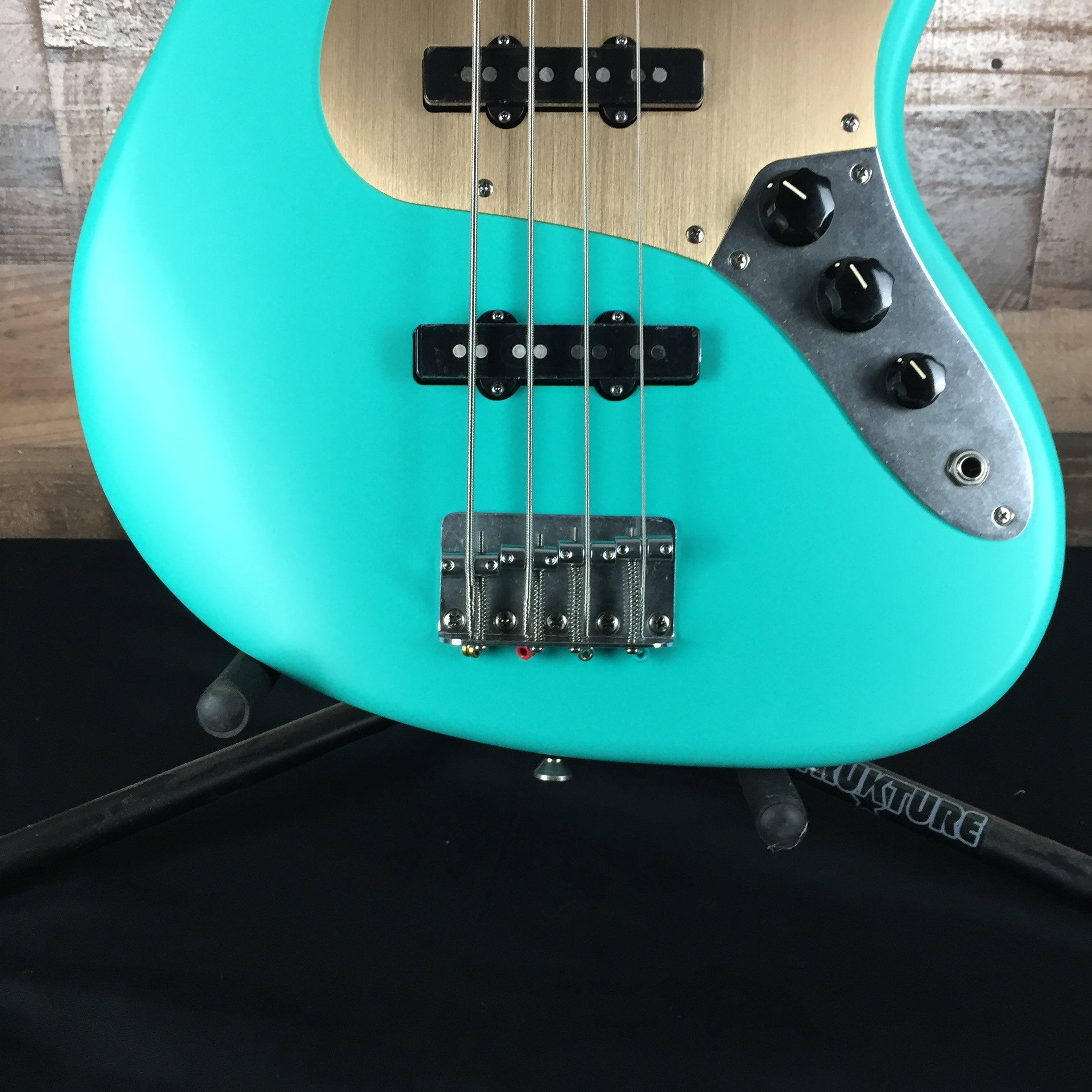 Squier 40th Anniversary Jazz Bass Satin Seafoam Green, 934