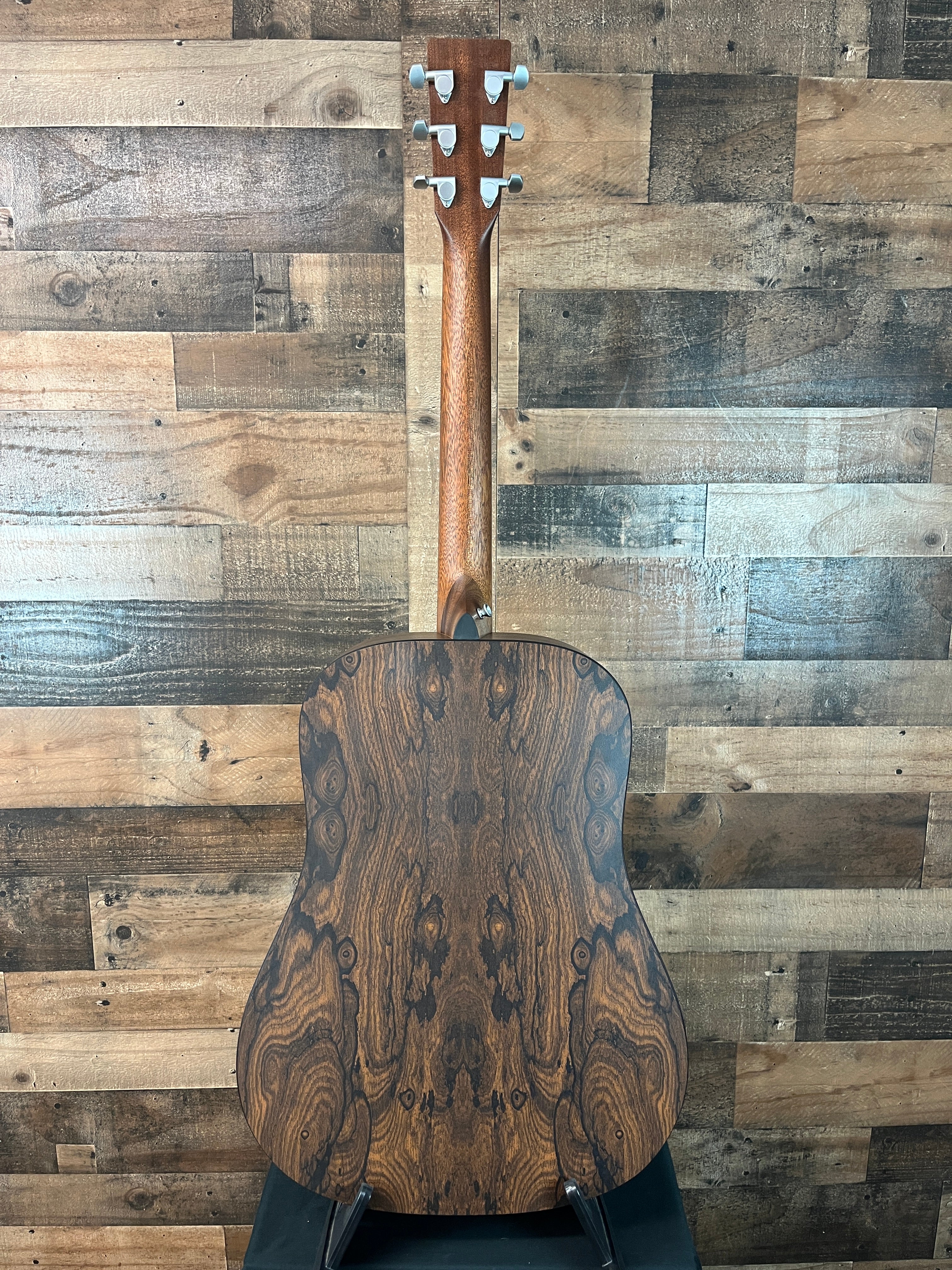 Martin D-X2E LEFT-HANDED Acoustic/Electric Guitar, Ziricote Burst, Gig Bag, 772