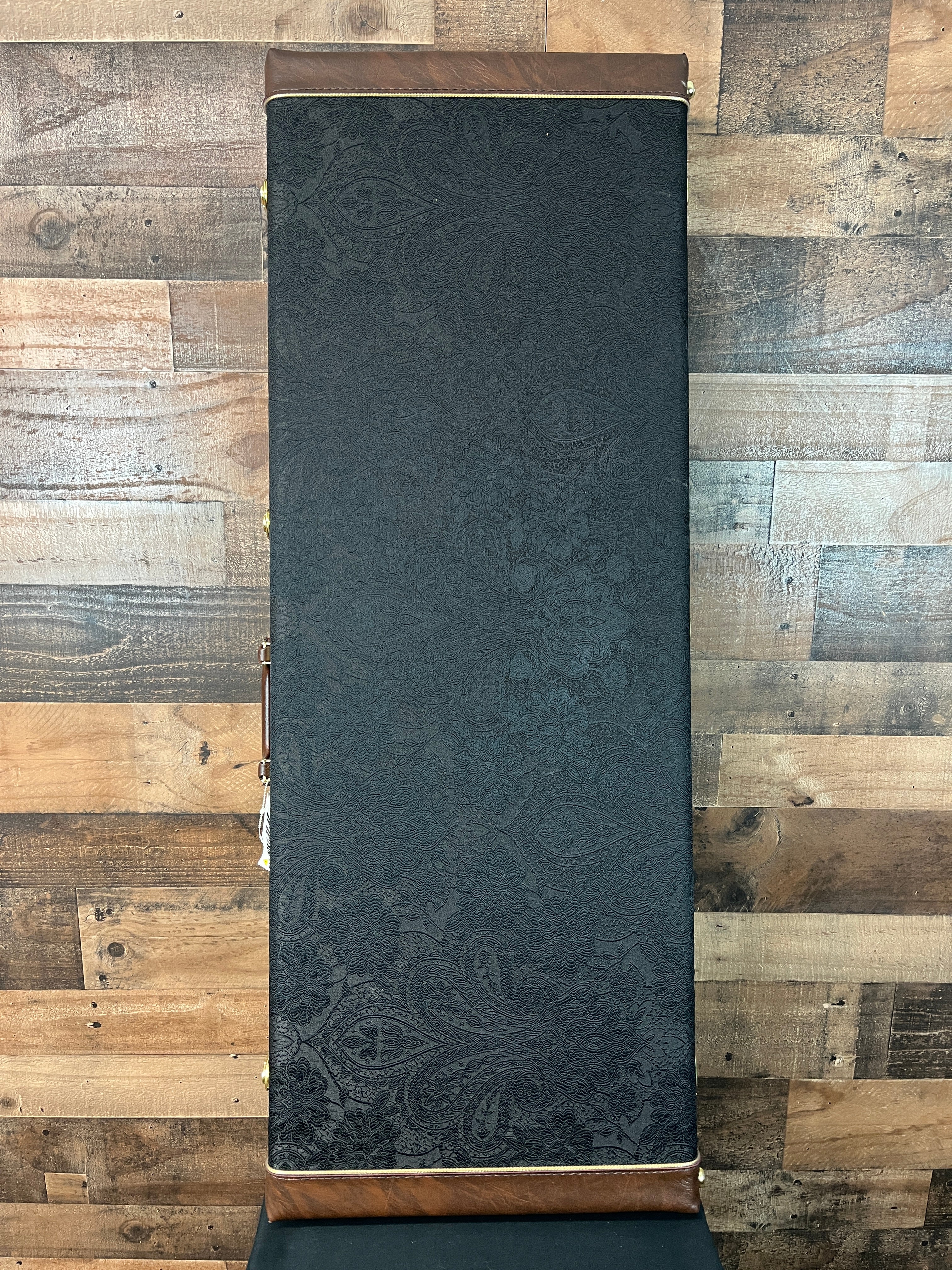 2025 Wood Library, Special 22 Semi Hollow, 10-Top, Custom Charcoal Quilt, Paisley Case, 552