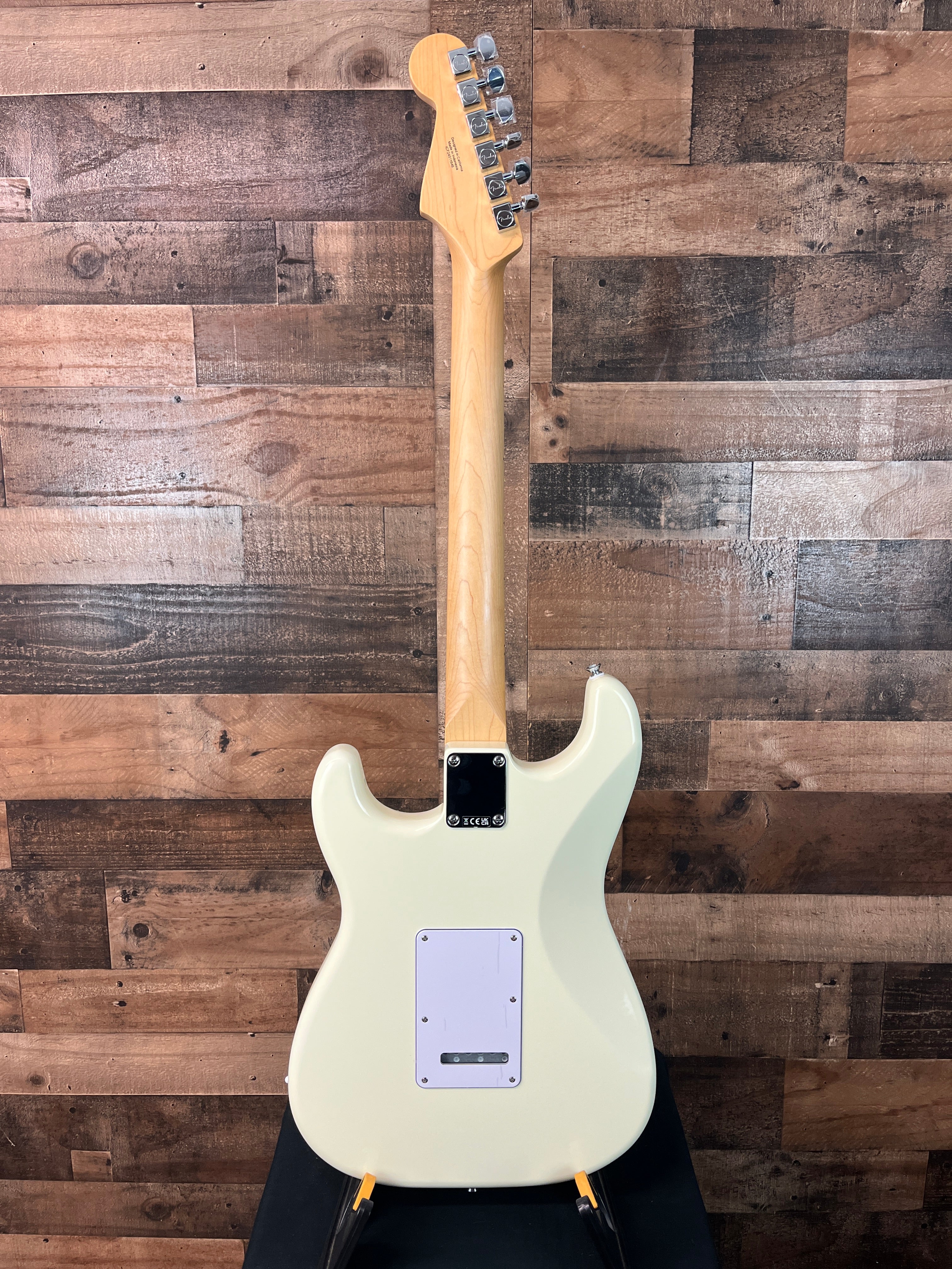 Fender Standard Stratocaster Electric Guitar, Olympic White, 646