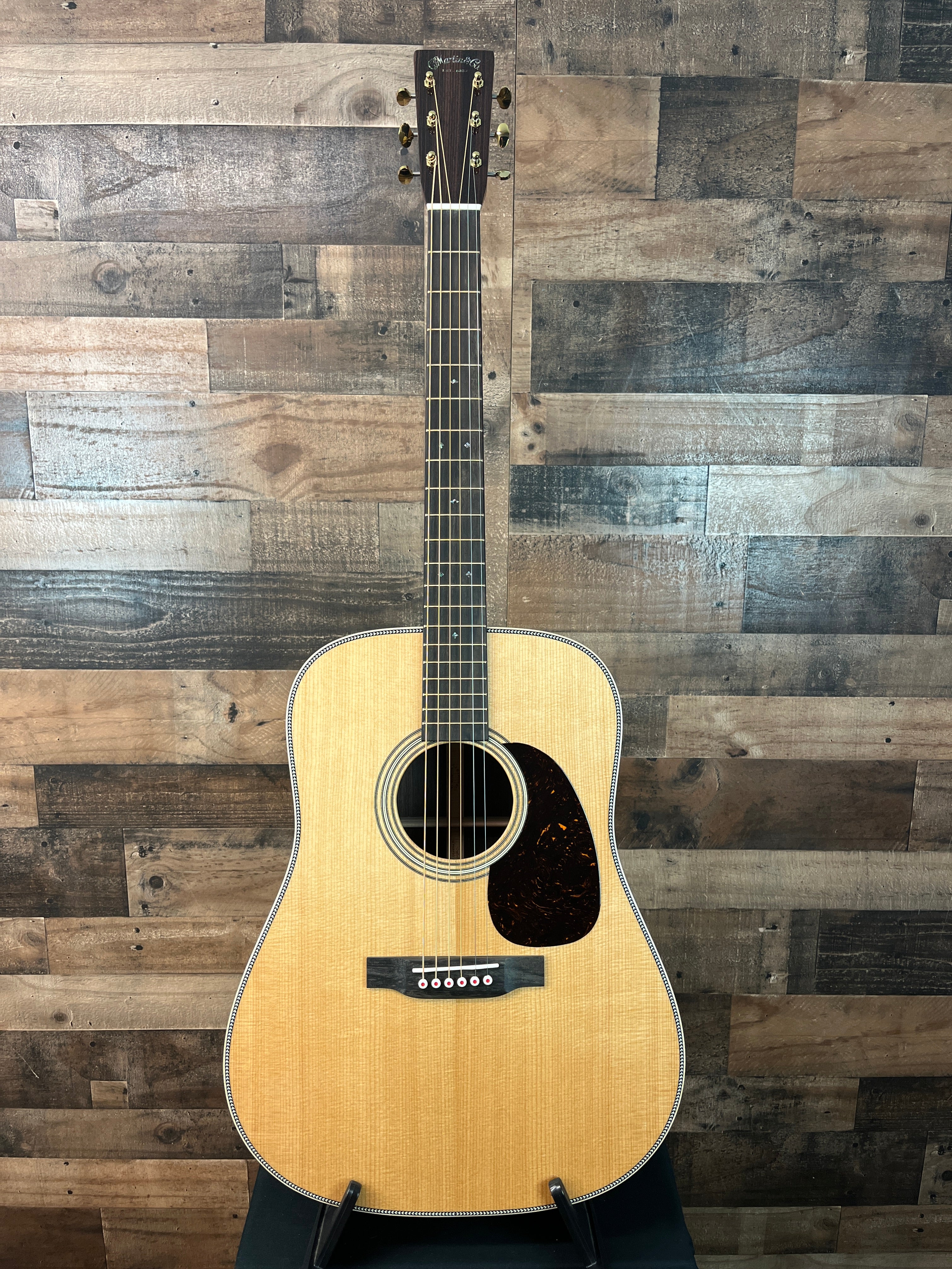 Martin D-28 Modern Deluxe 2025 - Natural, Hard Case, #137