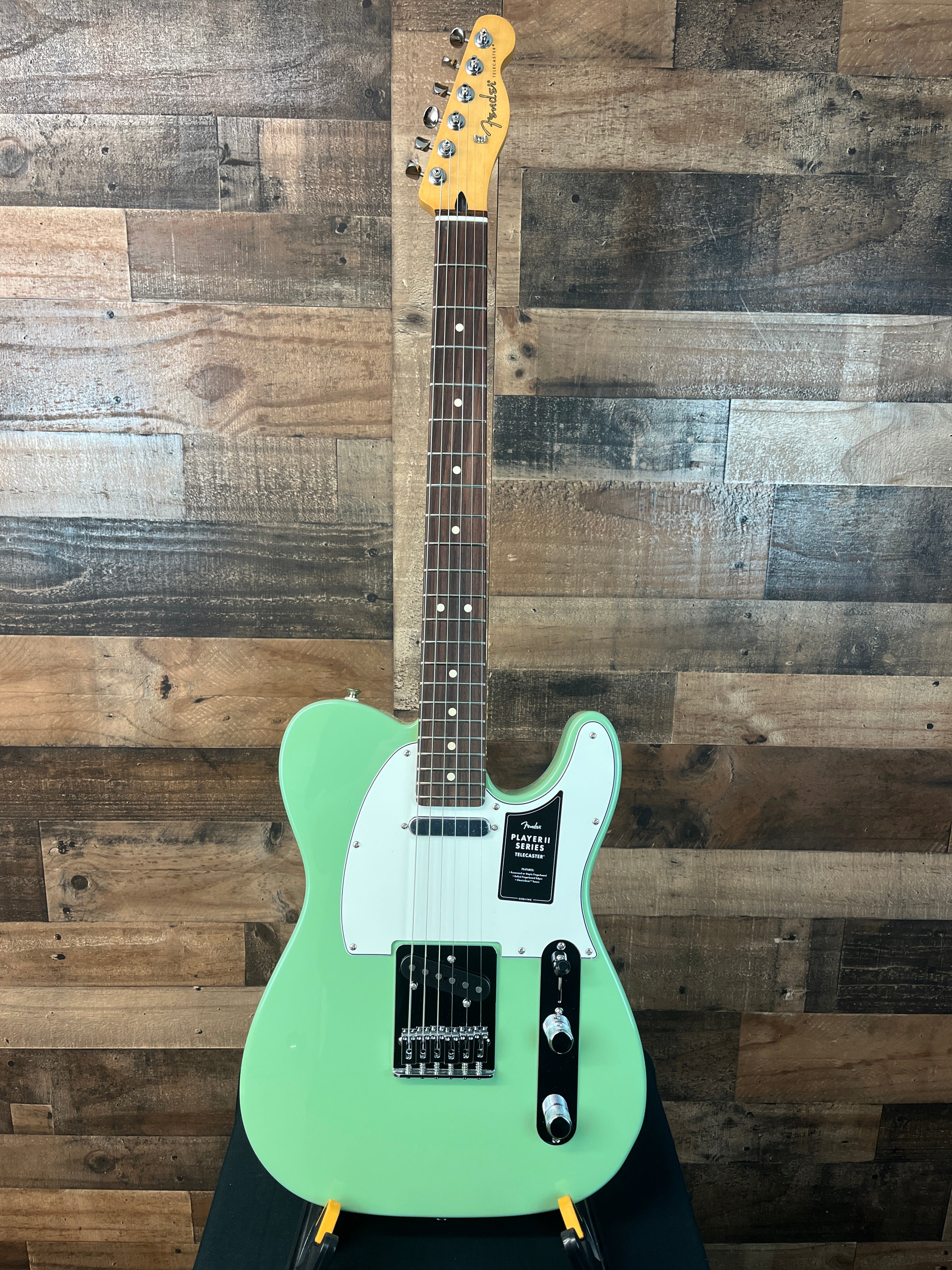 Player II Telecaster Electric Guitar, Birch Green, Rosewood Fingerboard, 026