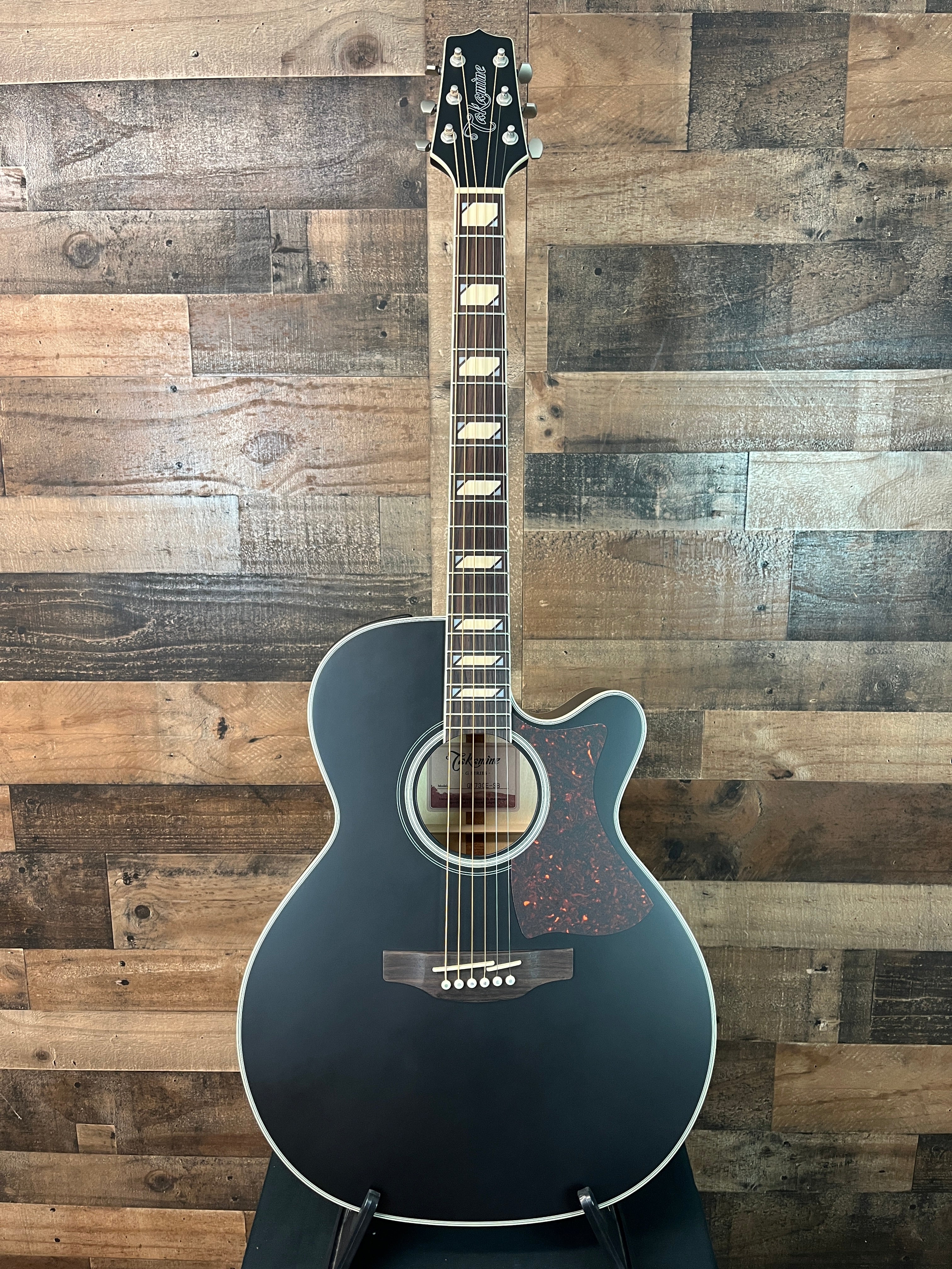 GN73CE NEX Acoustic/Electric Guitar, Satin Black, 435