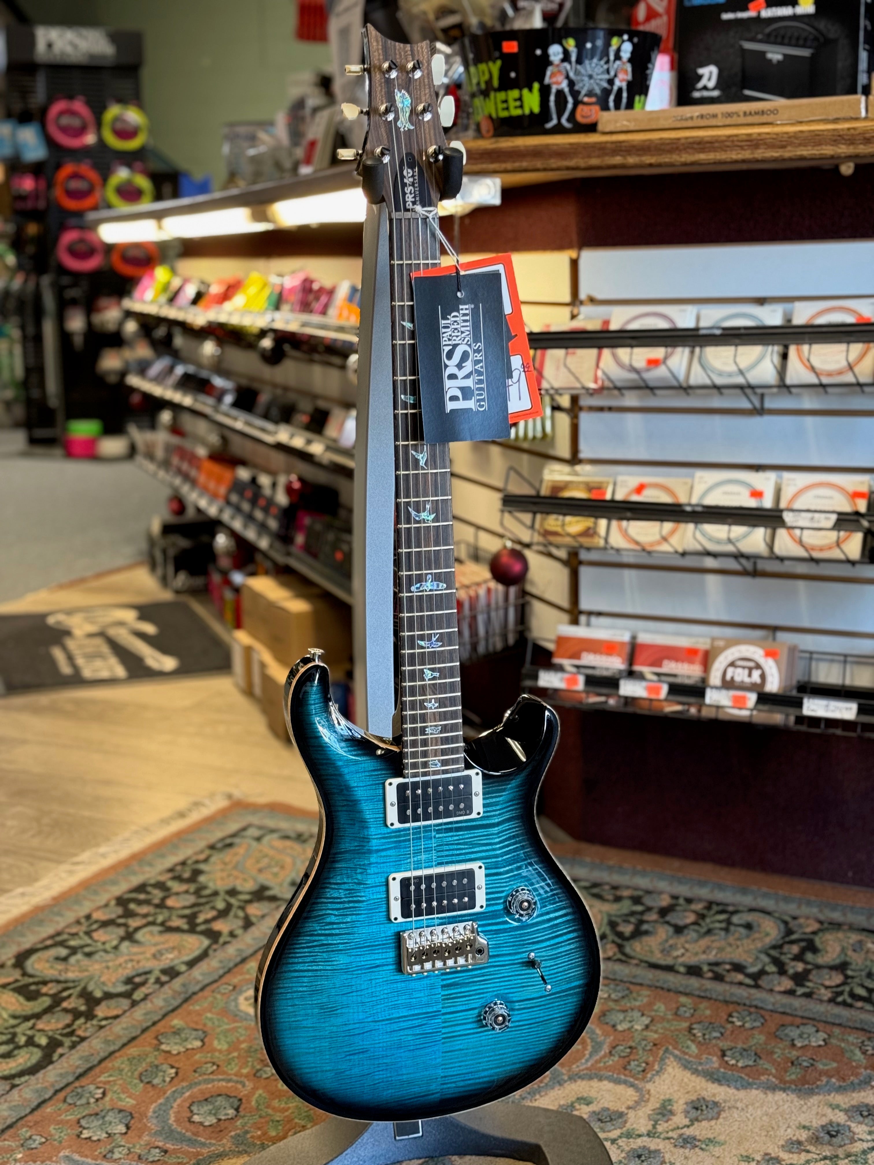 PRS 40th Anniversary Custom 24 Sub Zero Smokeburst