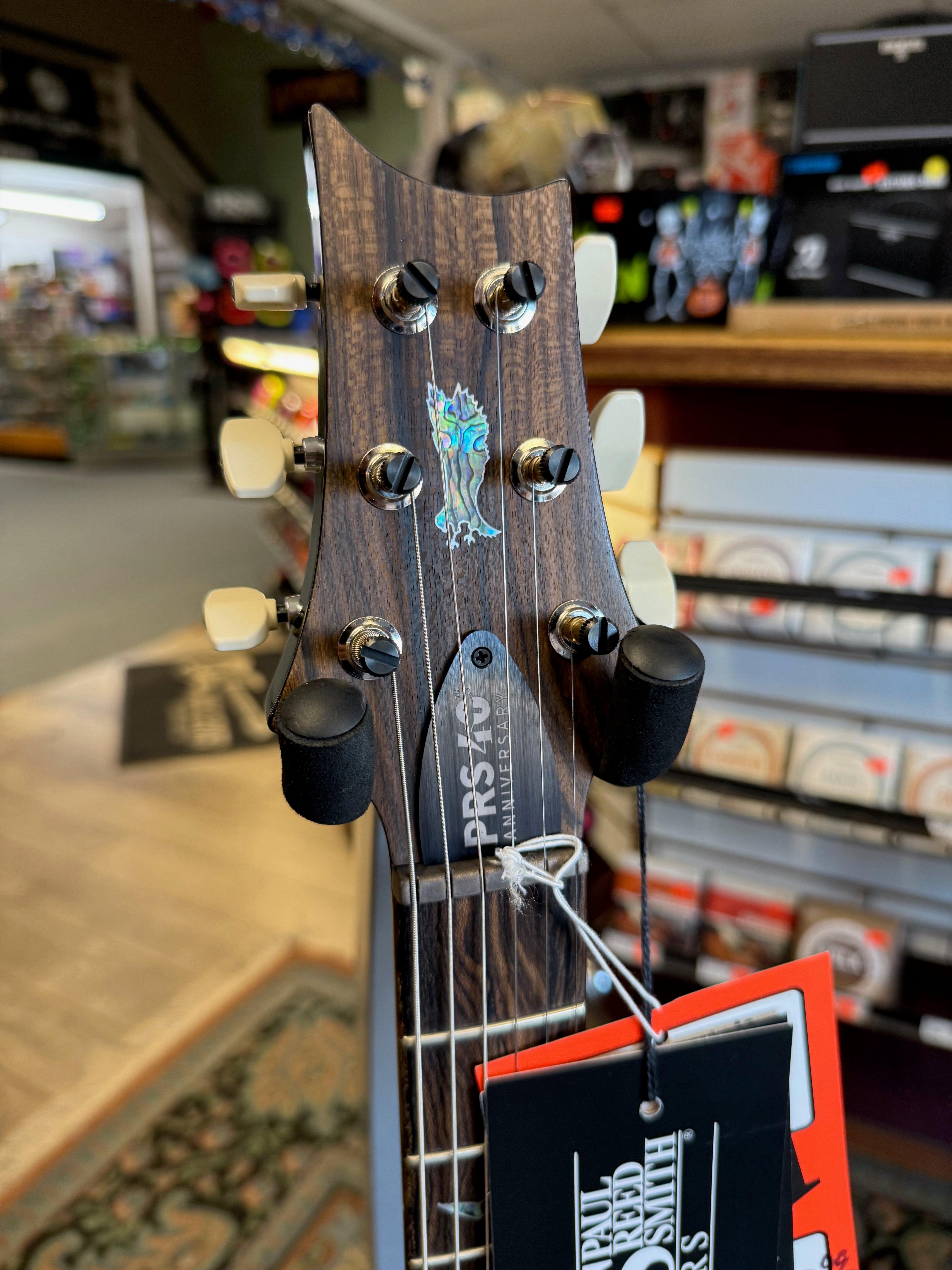 PRS 40th Anniversary Custom 24 Sub Zero Smokeburst
