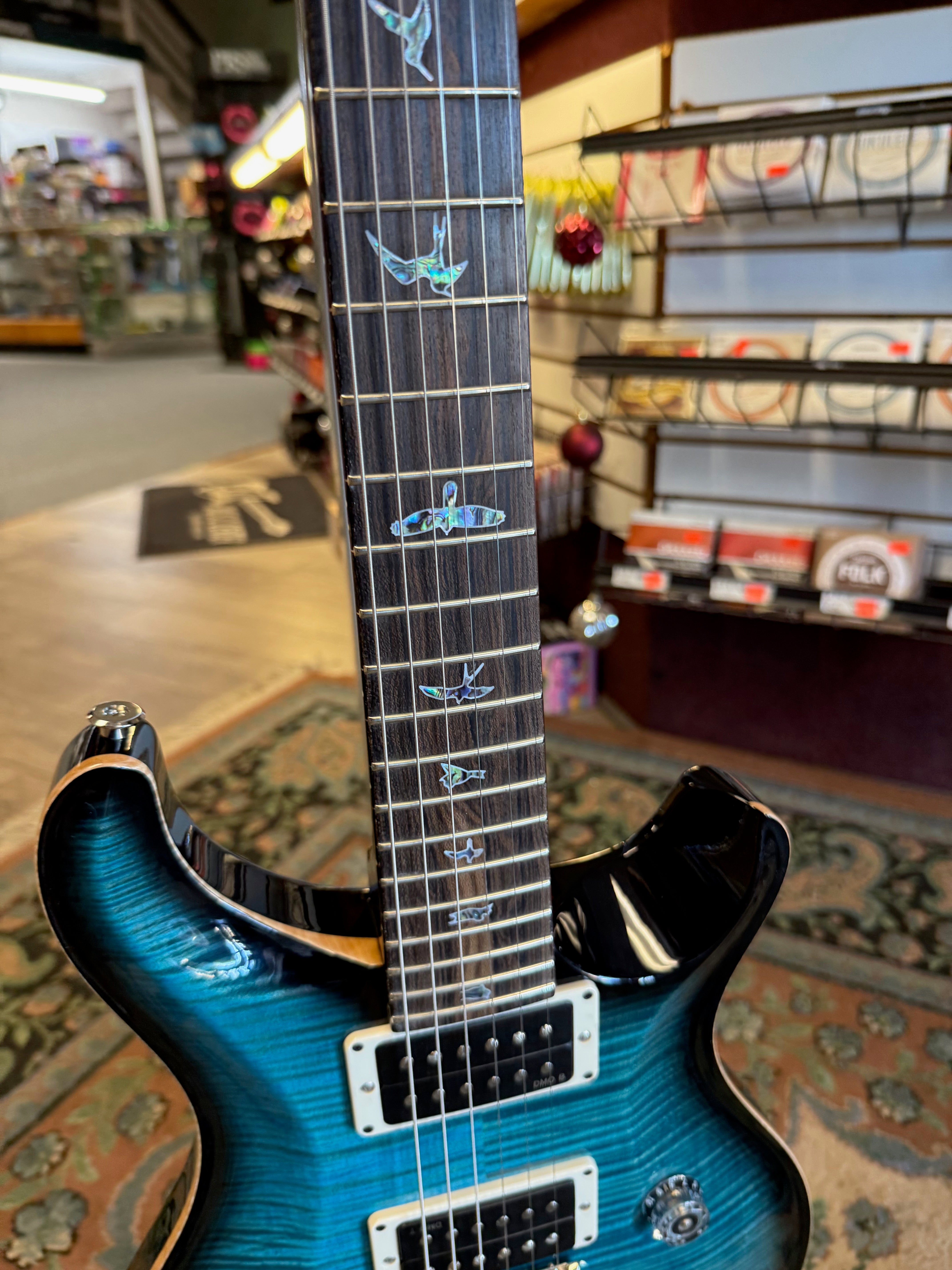 PRS 40th Anniversary Custom 24 Sub Zero Smokeburst