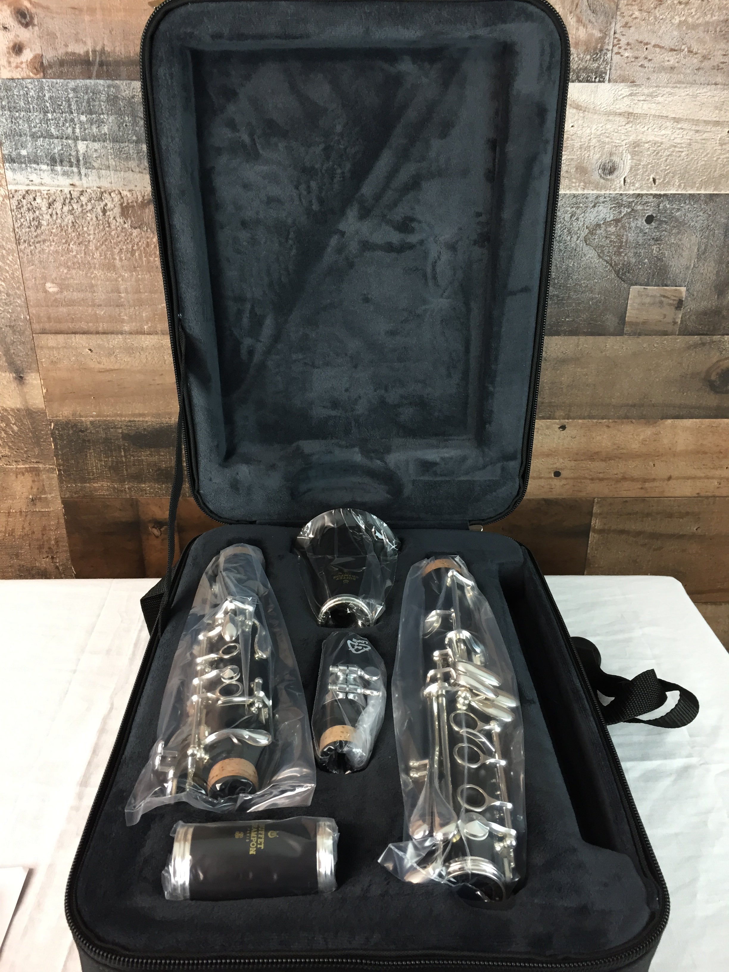Buffet Crampon E12F Bb Clarinet Grenadilla Blackwood BC2512F, NEW IN BOX