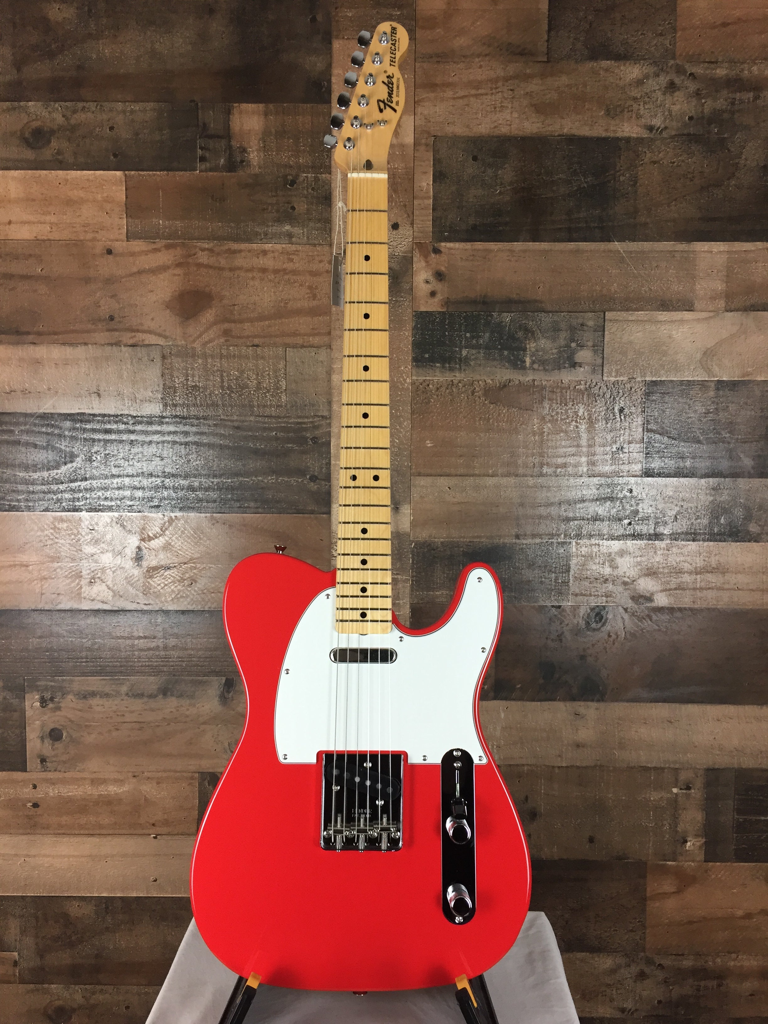 Made in Japan, Fender Limited International Color Telecaster, Morocco Red, Gig Bag, 331