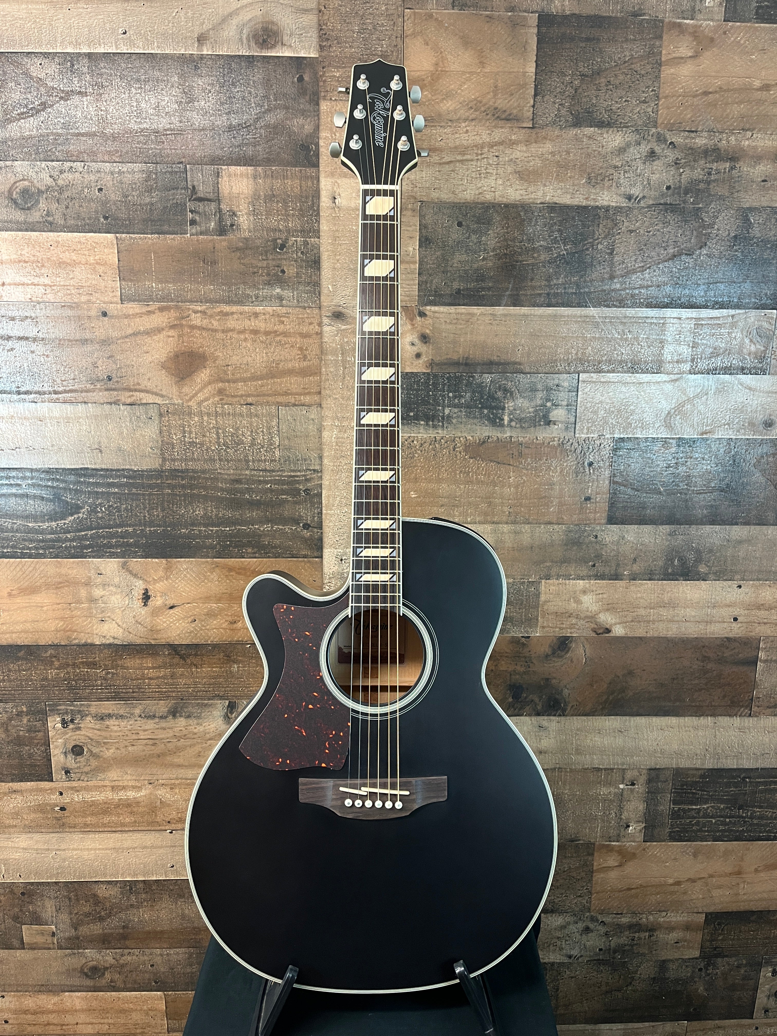 Takamine GN73CE Left Handed NEX Acoustic/Electric Guitar, Satin Black, 991